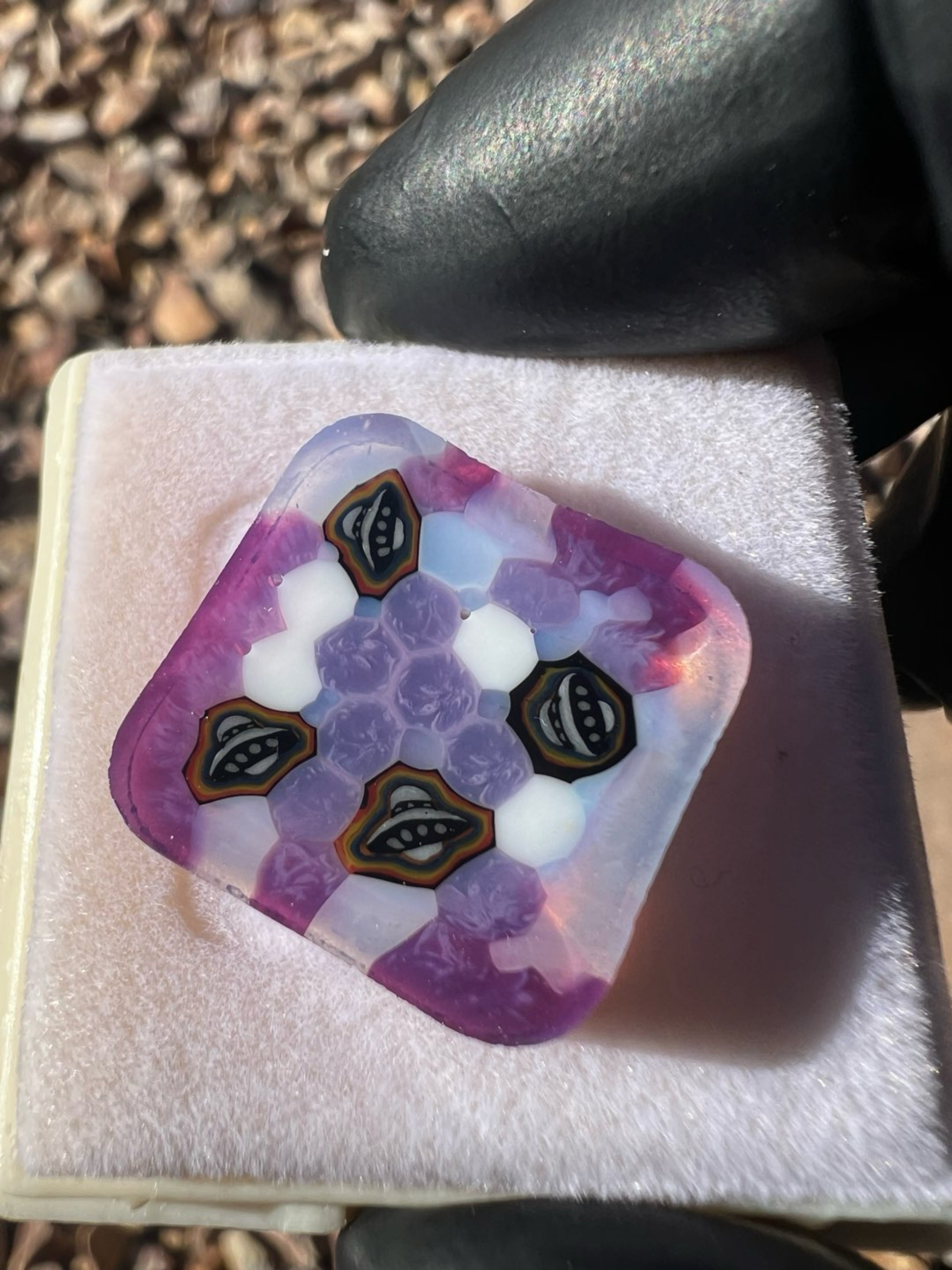 @map_glass Polished Milli Coin 3.54g 23mm image 0