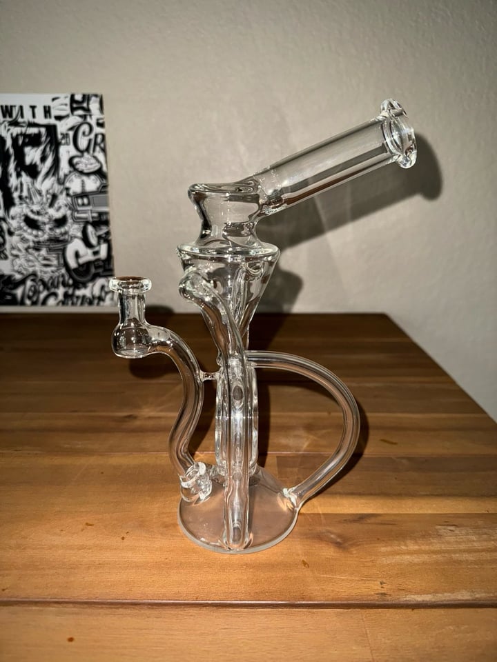 Ra Glass Scarab Recycler 10mm Image 2