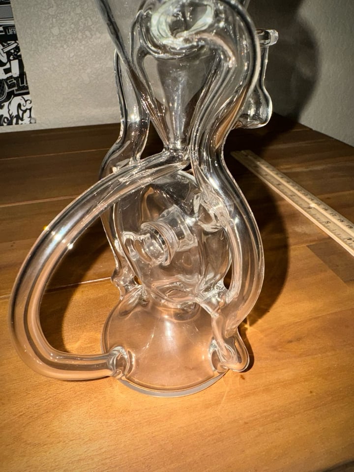 Ra Glass Scarab Recycler 10mm Image 4
