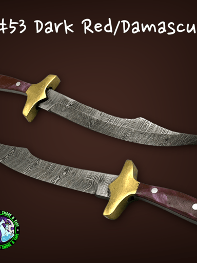 Preview pic of HK Damascus - Dab Tool Sword #53