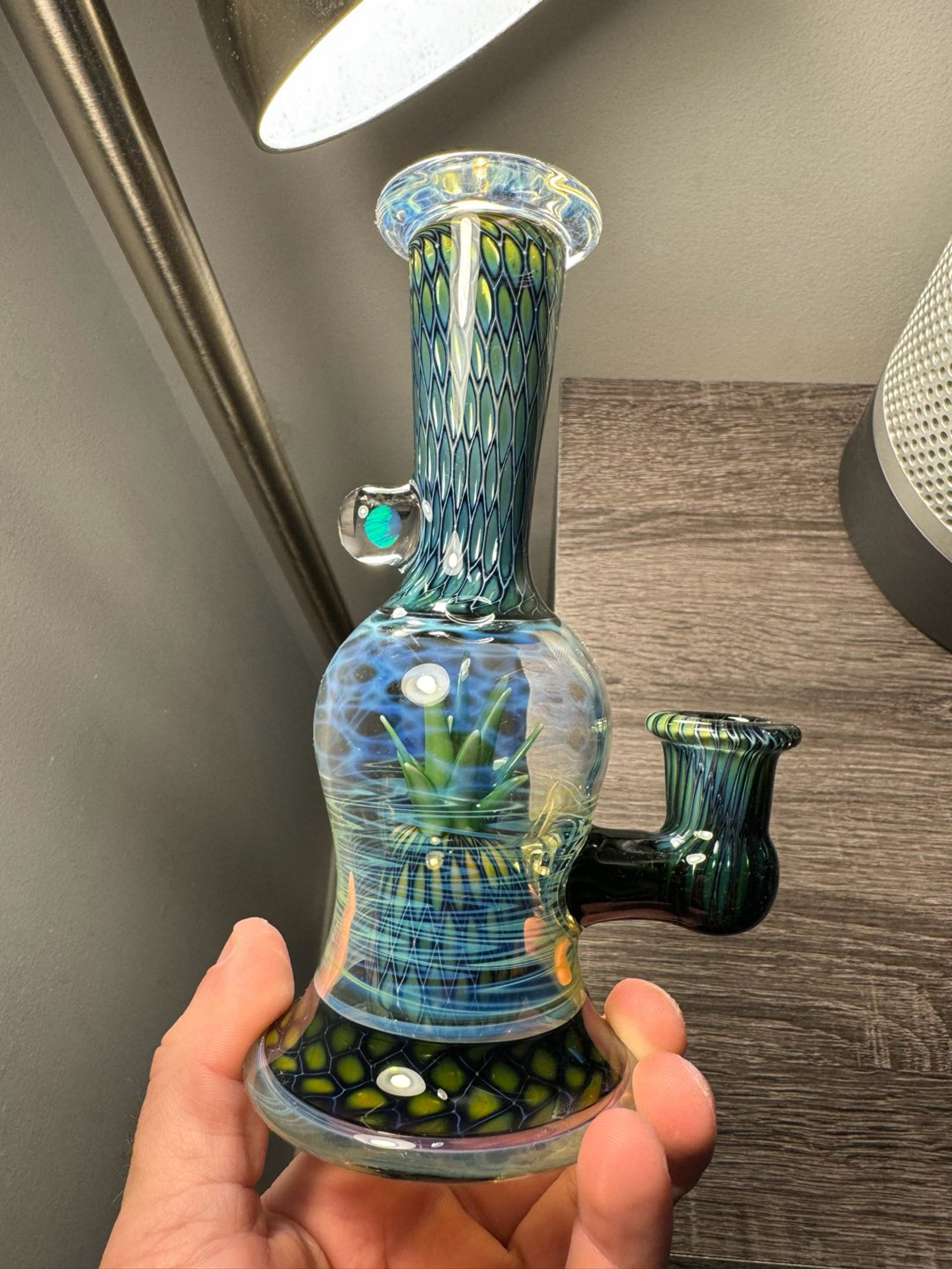 Preview pic of Hondo Pineapple Perc fumed Rig