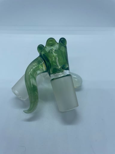 Preview pic of Green handblown bowlpiece 18mm 4 hole