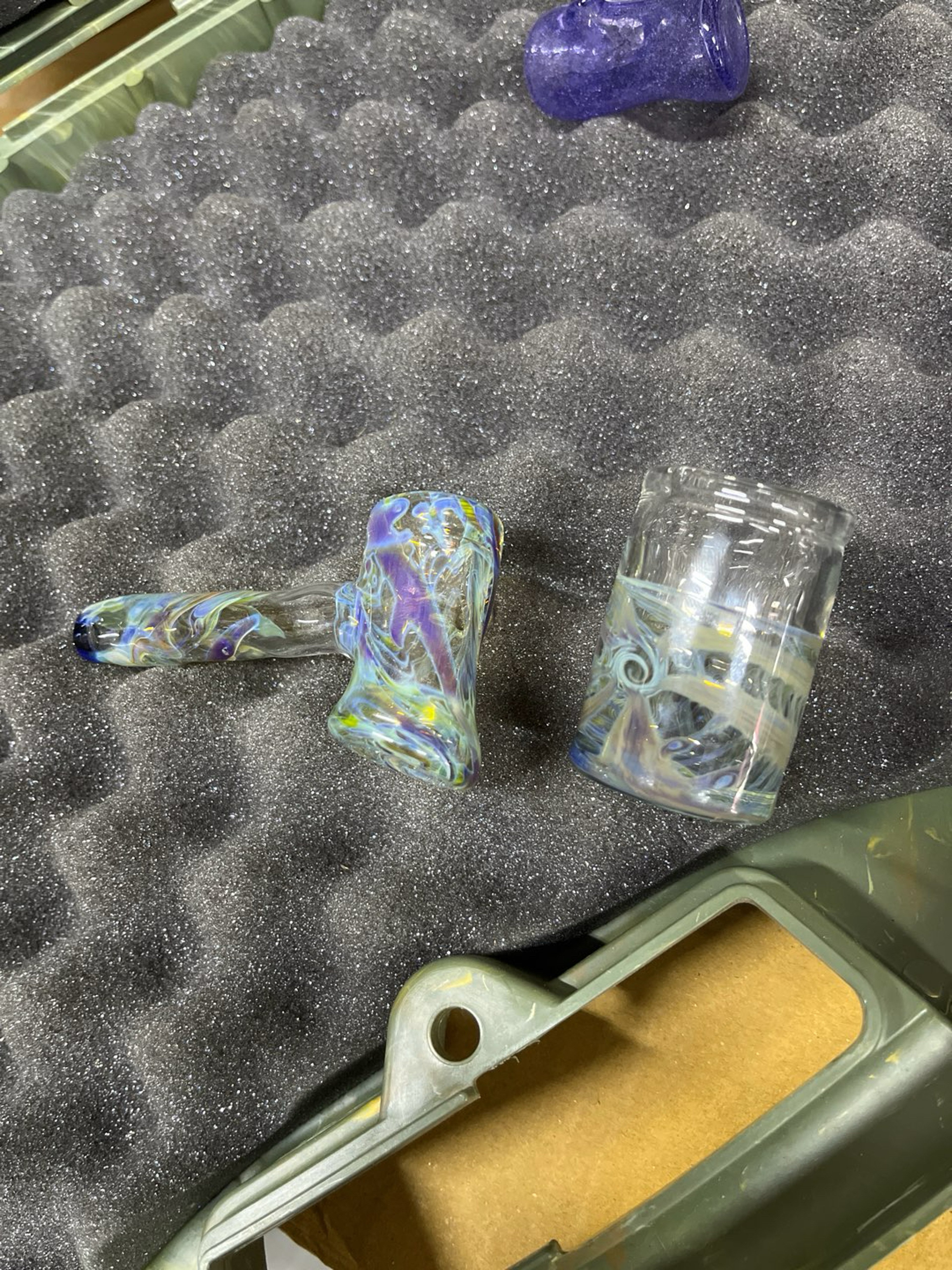 Preview pic of Hammer and shot glass set