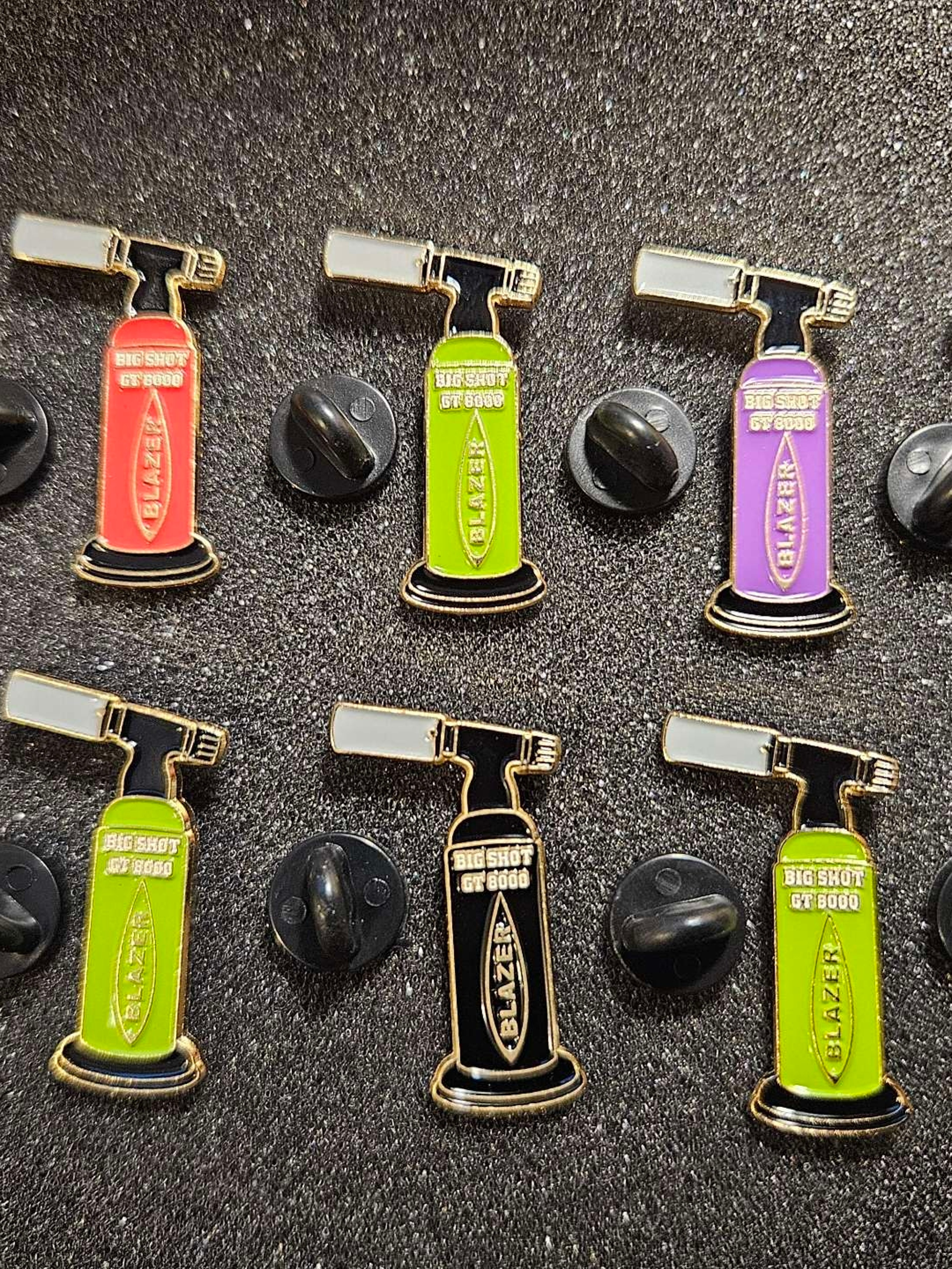 Preview pic of 6 Blazer pins