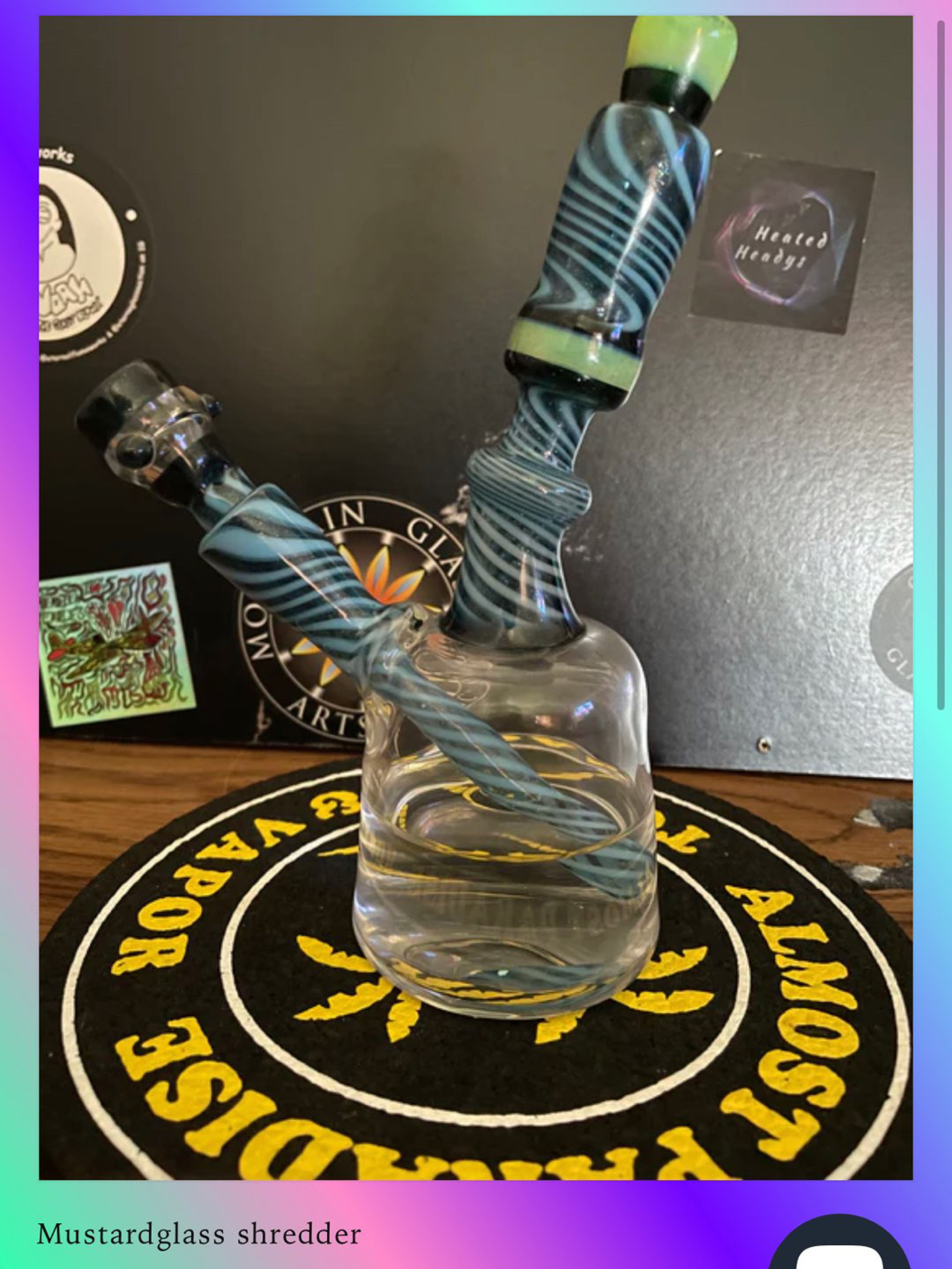 Preview pic of Mustardglass with matching bowl