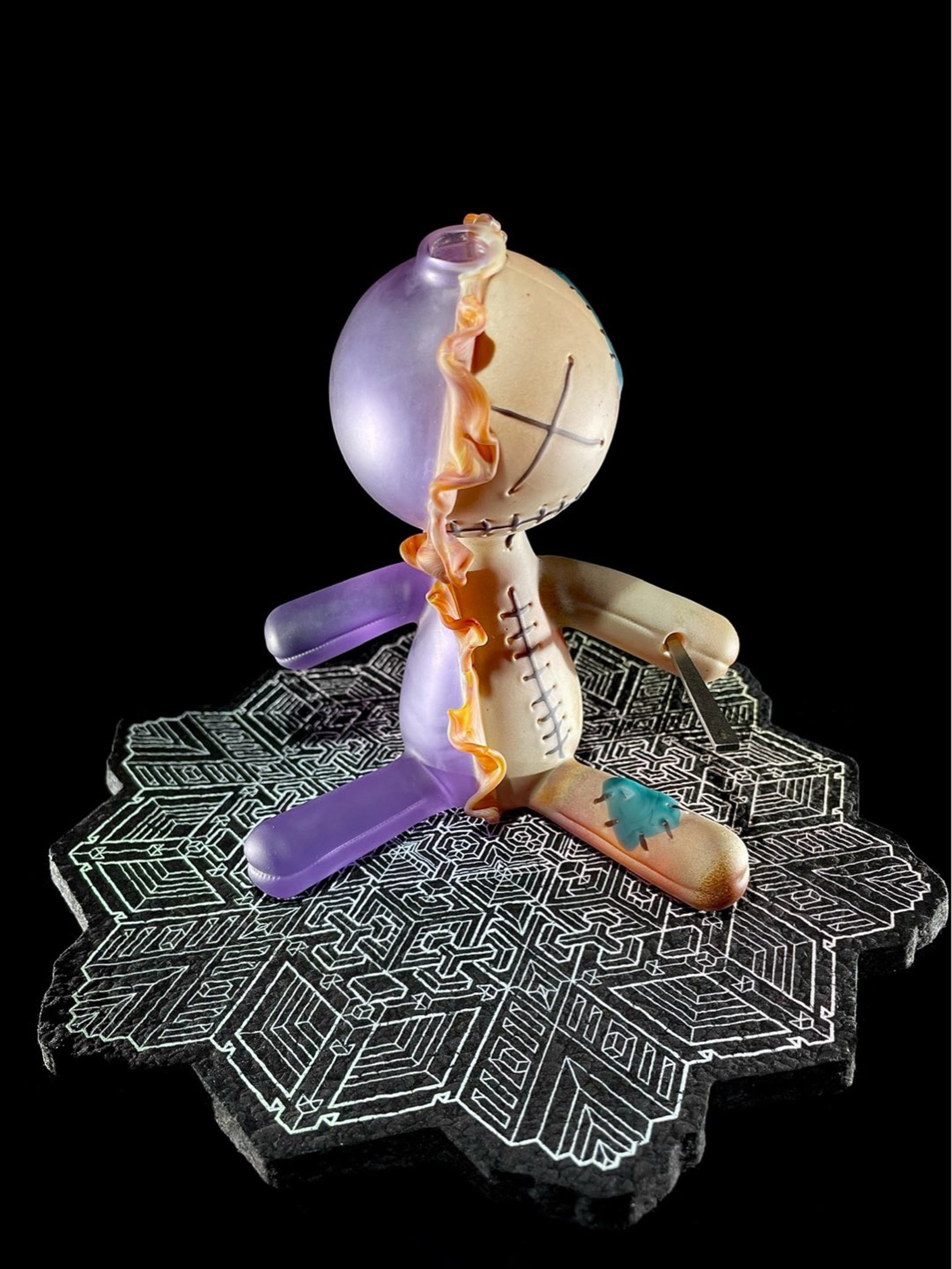 Preview pic of Muller Glass EXP 19 Torn Voodoo Doll