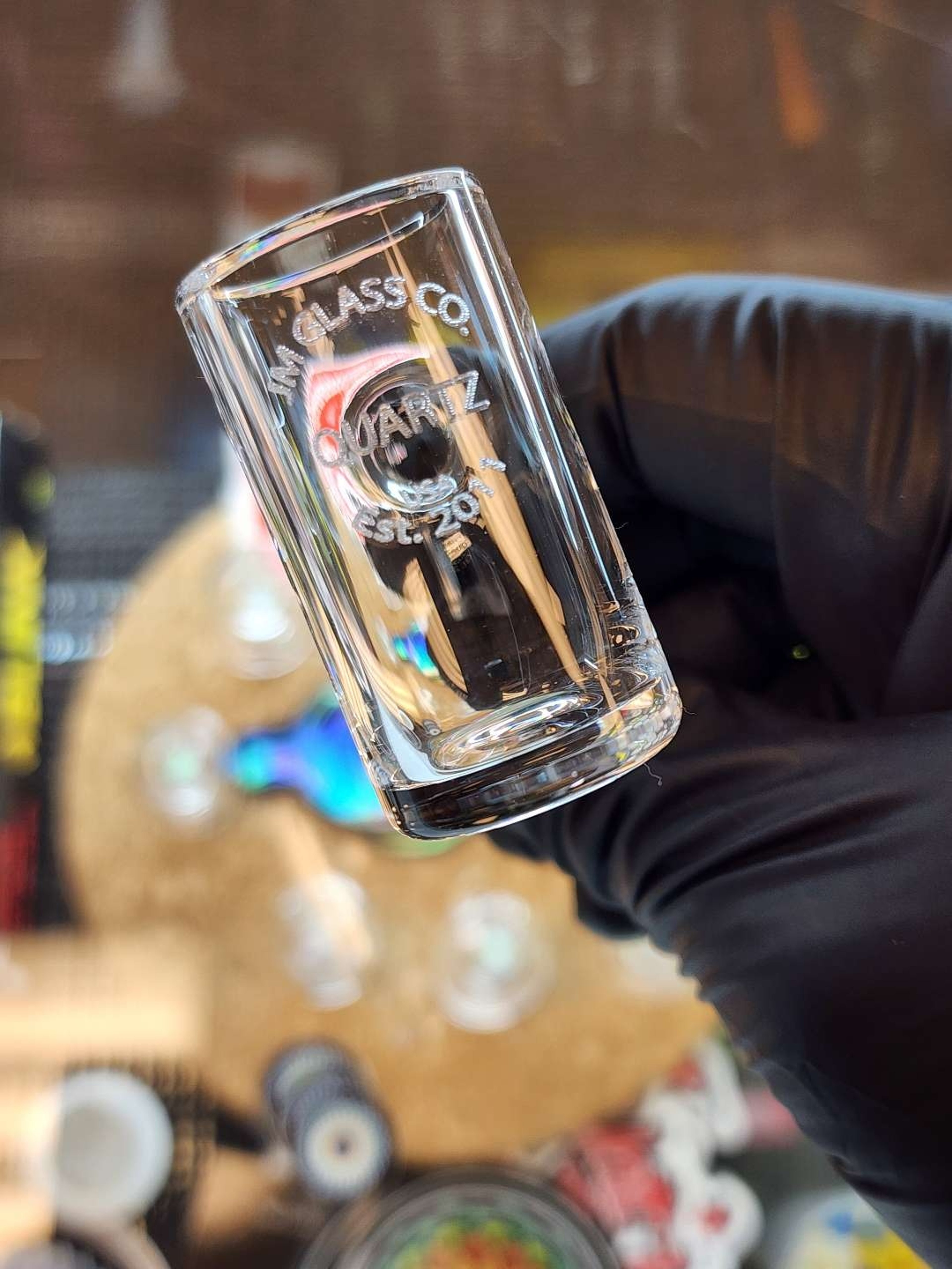 Preview pic of JM GLASS QUARTZ BUCKET