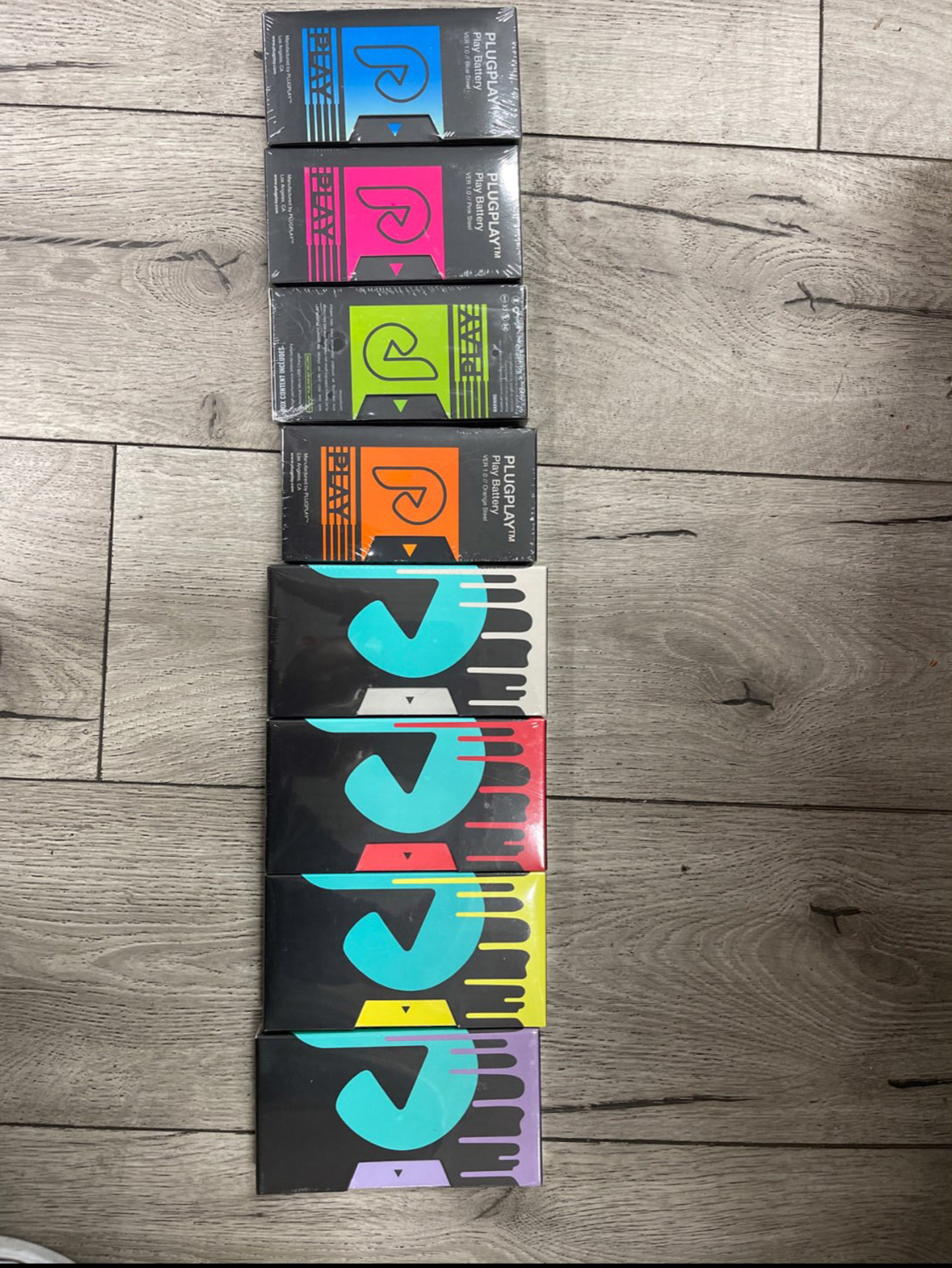 Preview pic of Plug n play batteries x 10 pc mixed color