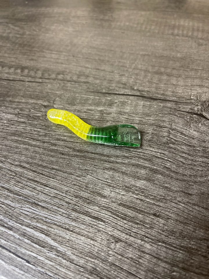 Emperial Glass Sour Gummy Worm Scoop