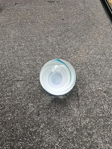 Preview pic of White vortex marble
