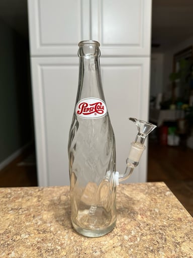 Preview pic of Vintage Pepsi-Cola 12oz bubbler/dab rig