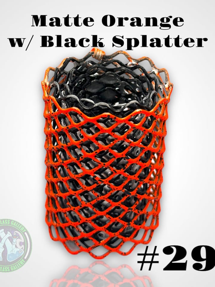 Mamba Guardz - Blazer GT8000 Torch Heat Cage #29 (Matte Orange w/ Black Splatter)