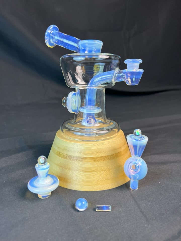 Accented/UV hash urn full set by The Mac Savage