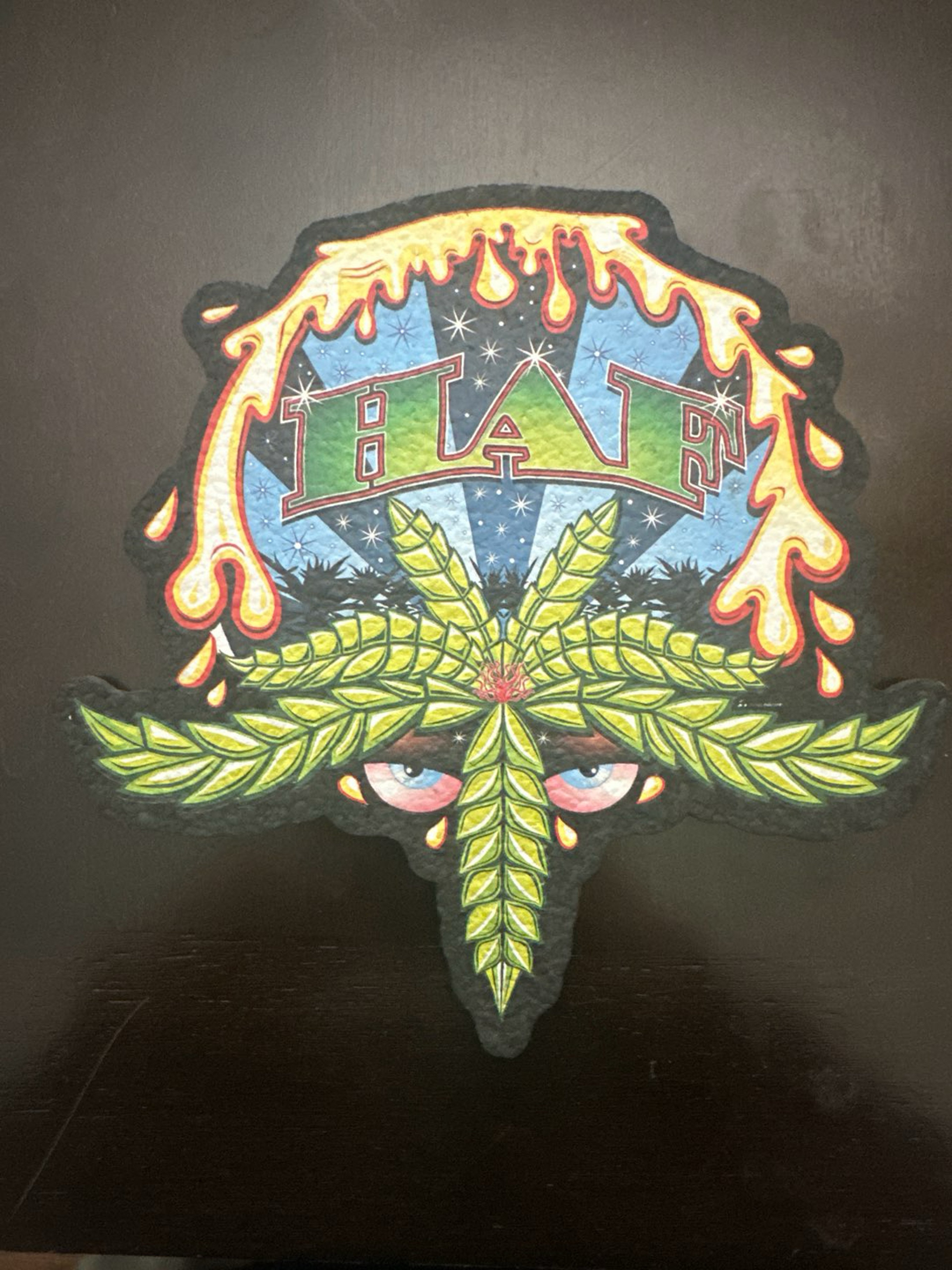 Preview pic of Hash and Flowers Moodmat $25 OBO