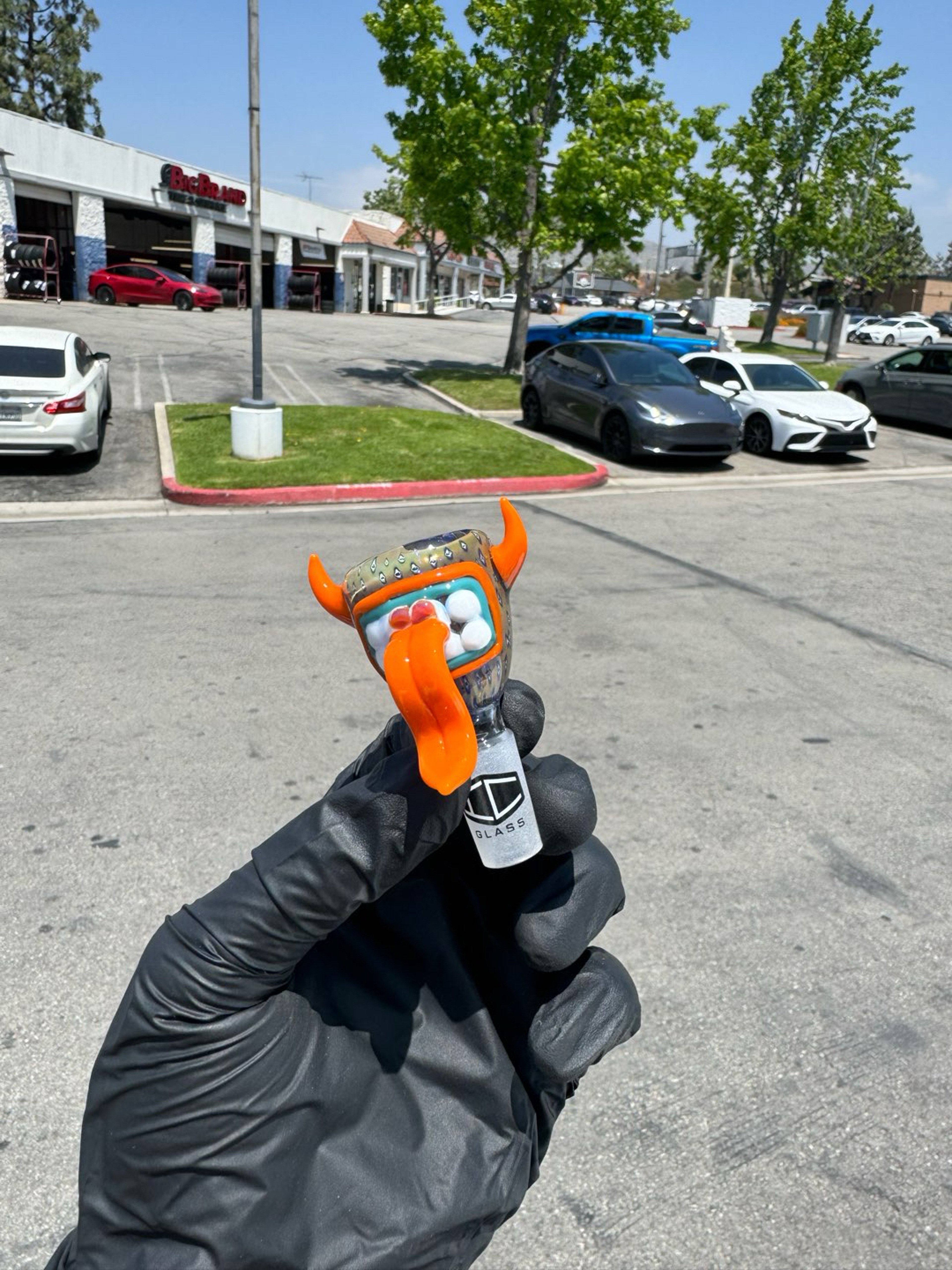 Preview pic of Ic Glass Slide orange 🍊 14mm