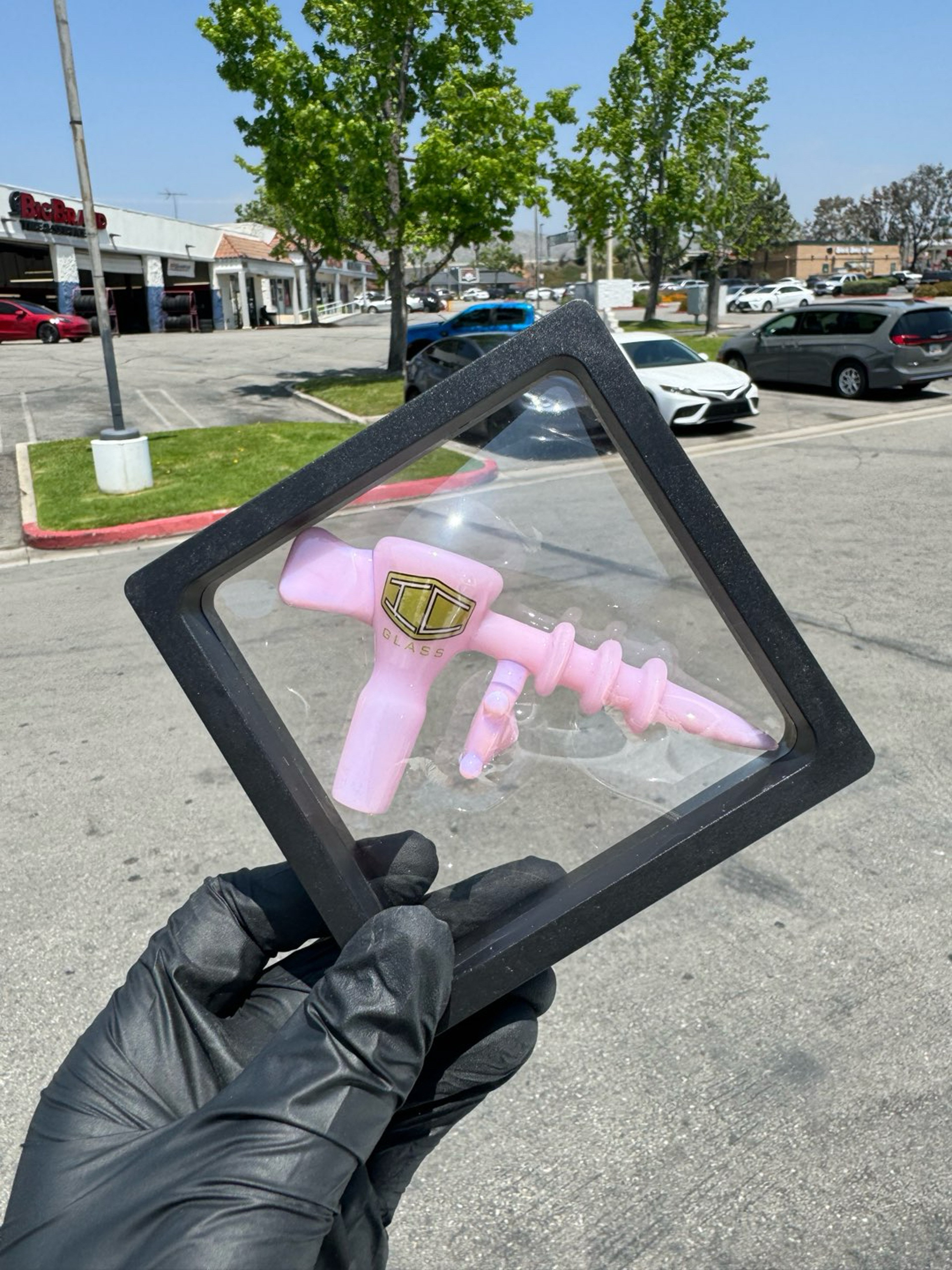 Preview pic of Ic Glass Raygun Pink Slide