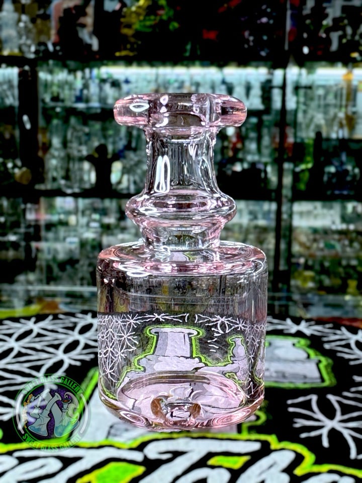 Evol Glass - Carta Dry Attachment - Transparent Pink