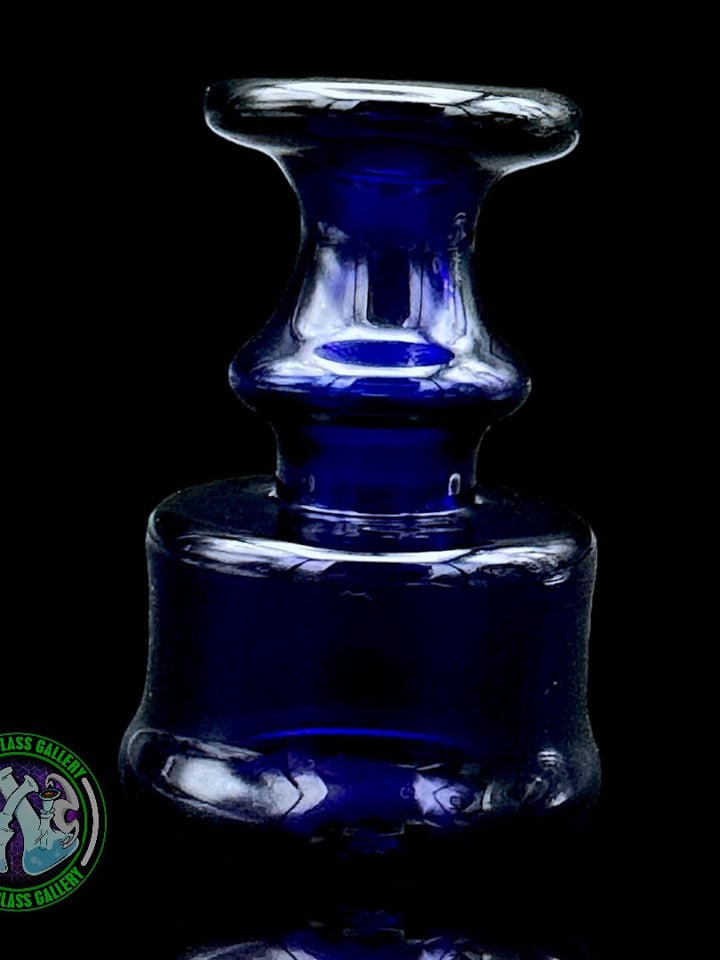 Evol Glass - Puffco Dry Attachment - Dark Blue