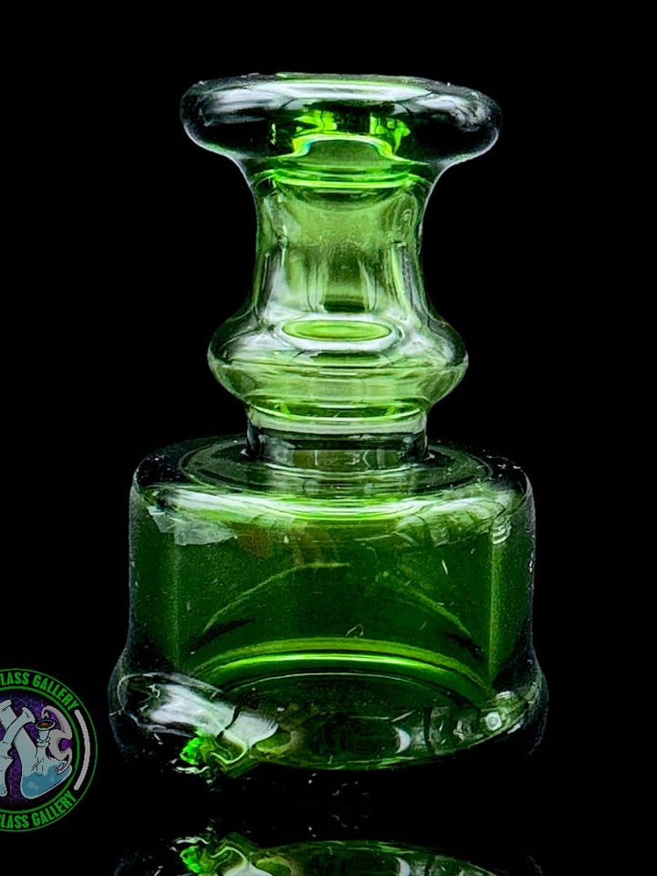 Evol Glass - Puffco Dry Attachment - Transparent Green
