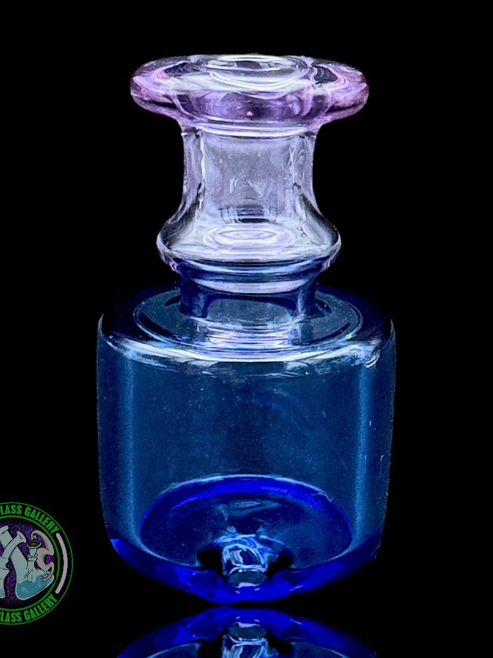 Evol Glass - Carta Dry Attachment - Transparent Purple/Blue