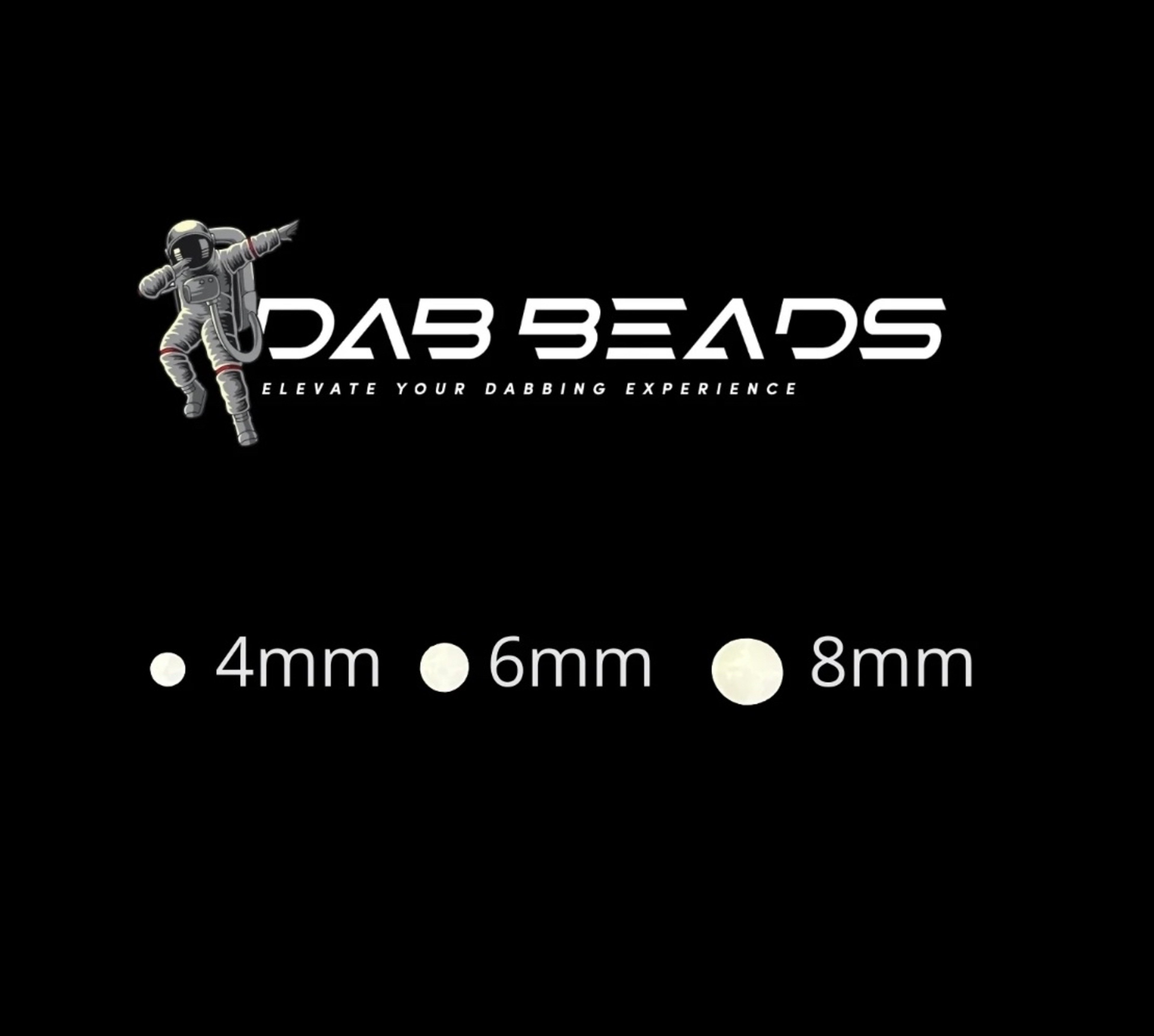 Preview pic of 4mm Dab Beads Terp Pearls Lifetime Guarantee