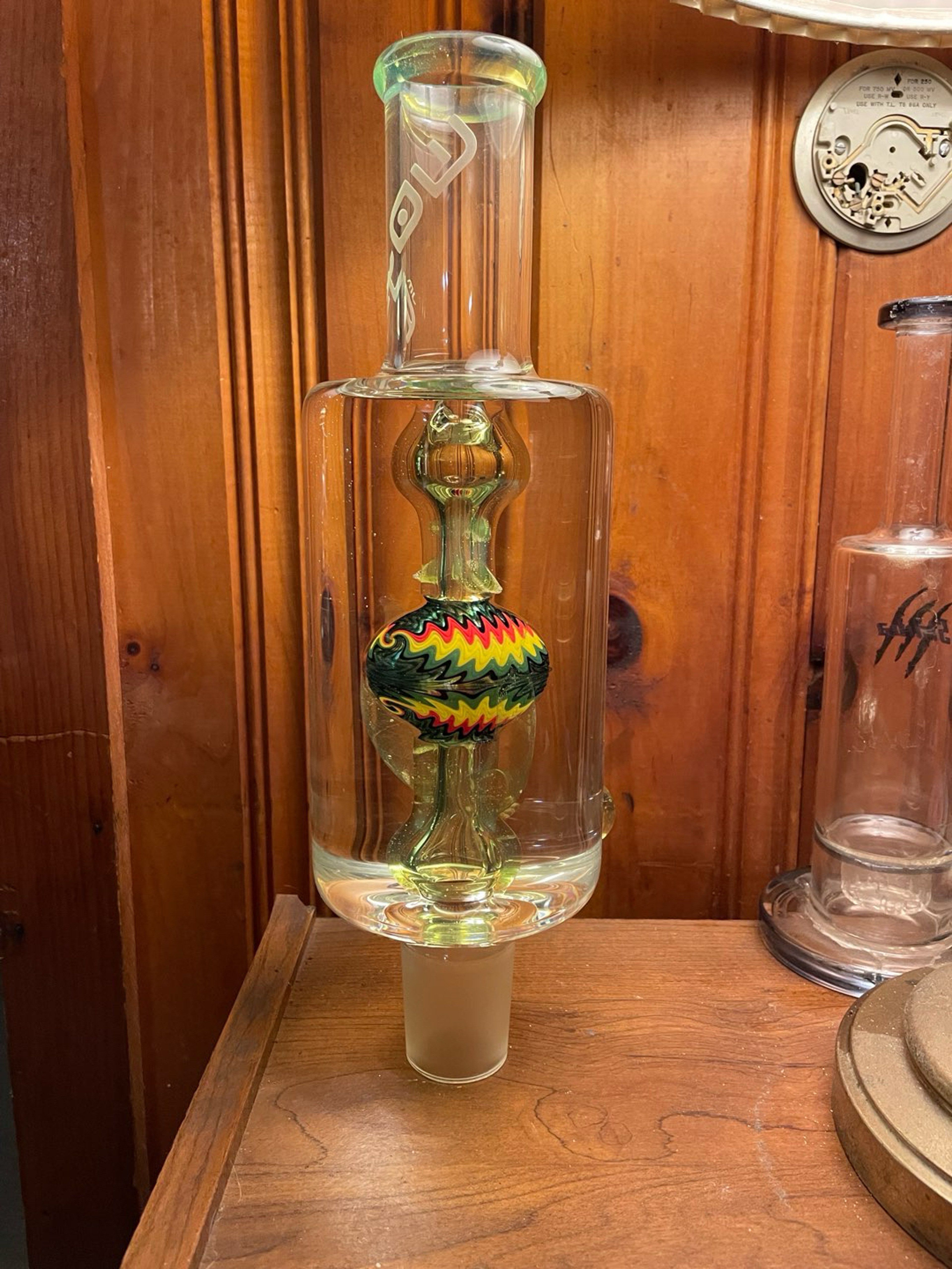 Preview pic of Brand new Flow Glass  Fully worked glycerin tube