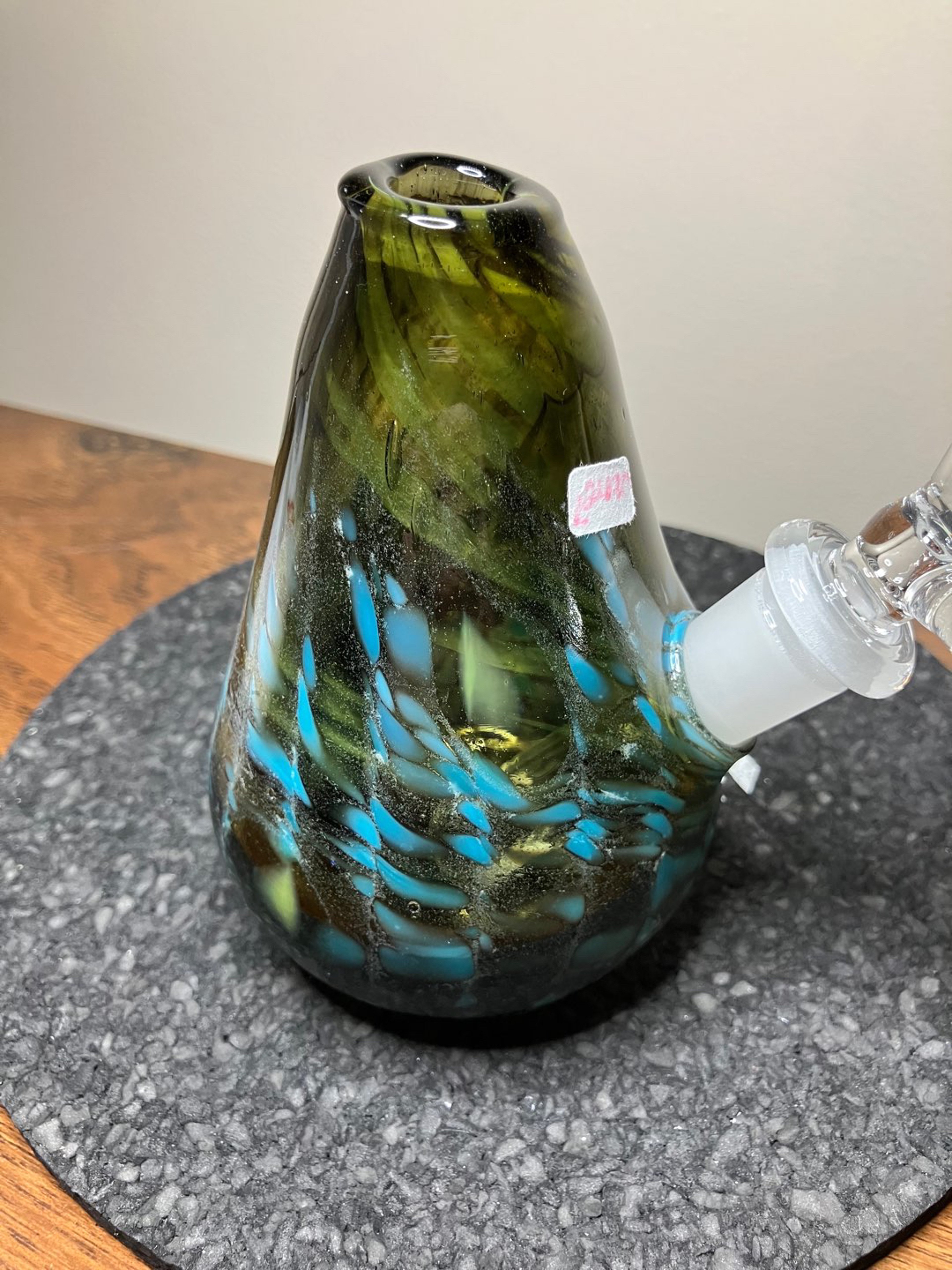Preview pic of SpecialK Glass Dino Egg dab rig (Uv & glow in the dark)