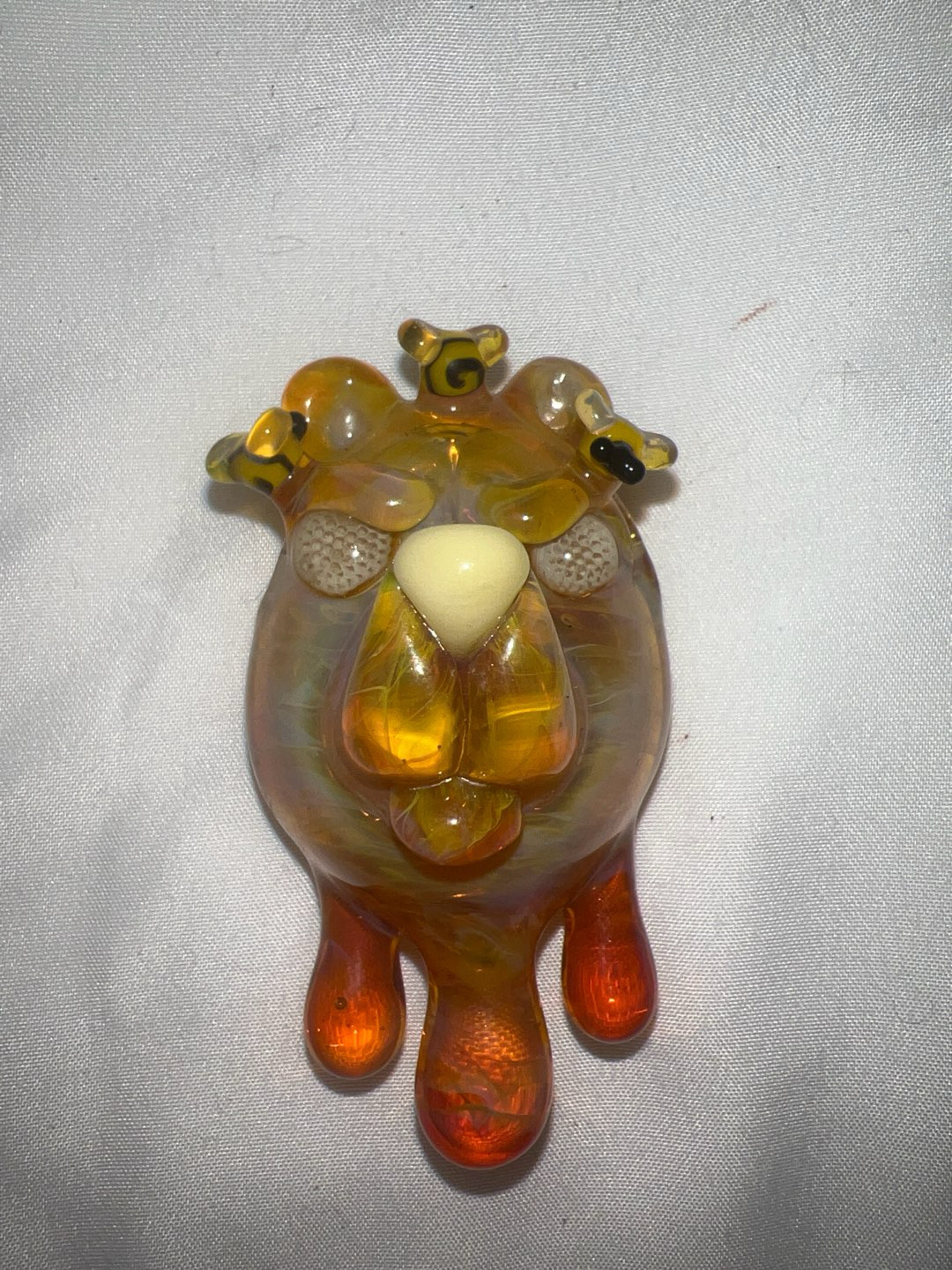 Preview pic of JoeP coyle honey bear collab pendant