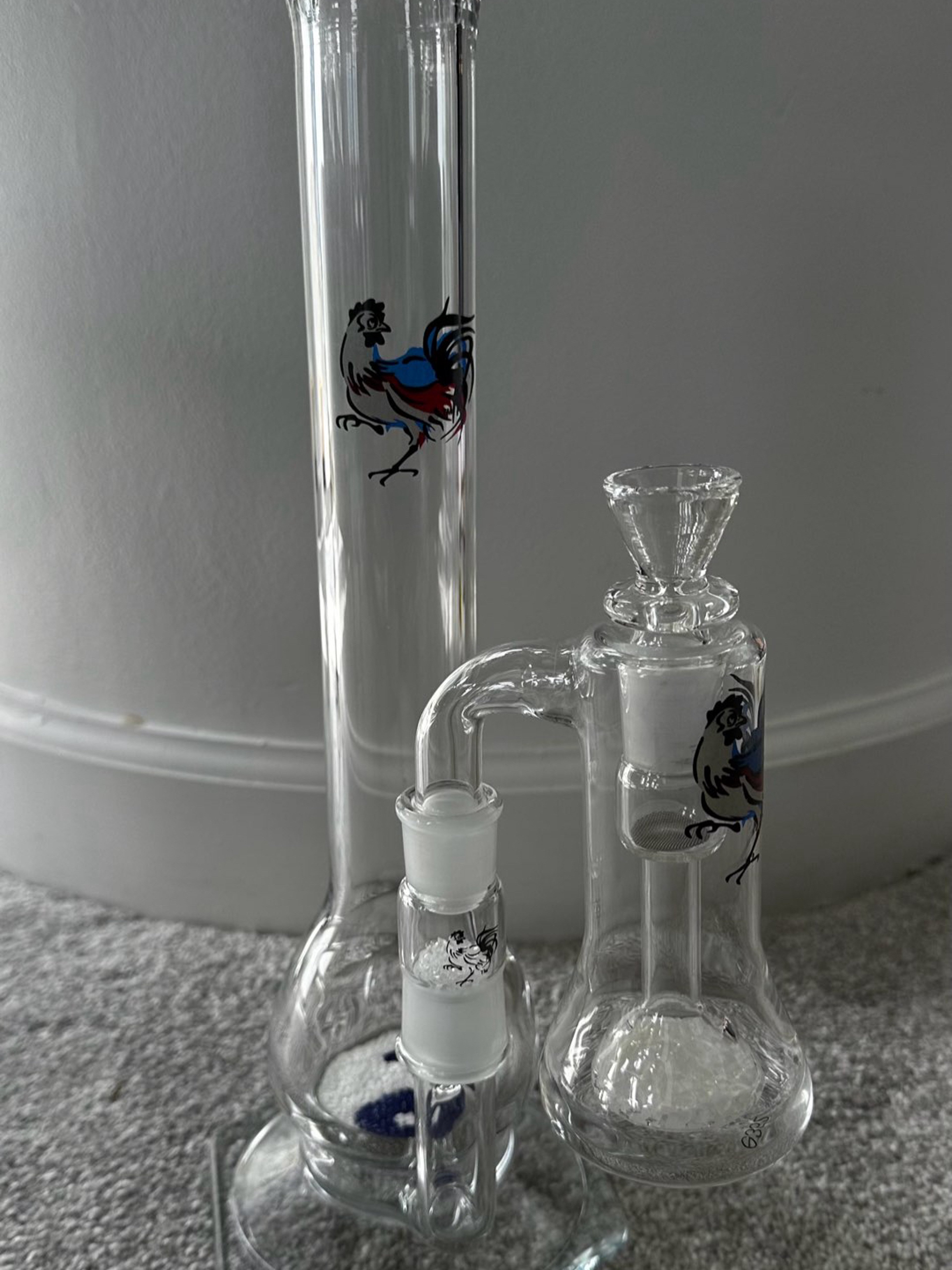 Preview pic of Rooster Apparatus Tall boy with ashcatcher