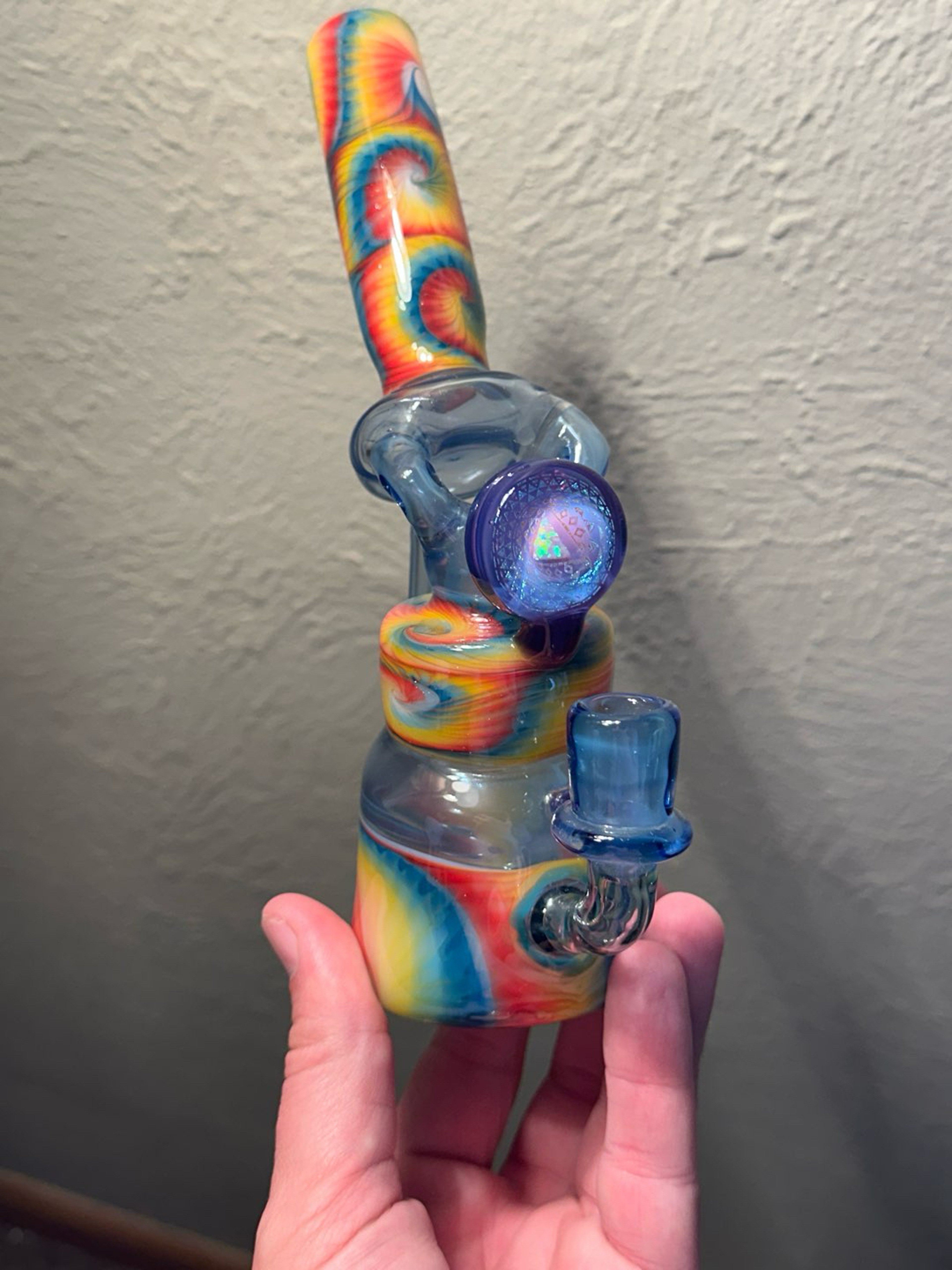 Preview pic of R3g15 Tie-Dye Dual Uptake Recycler 1/1