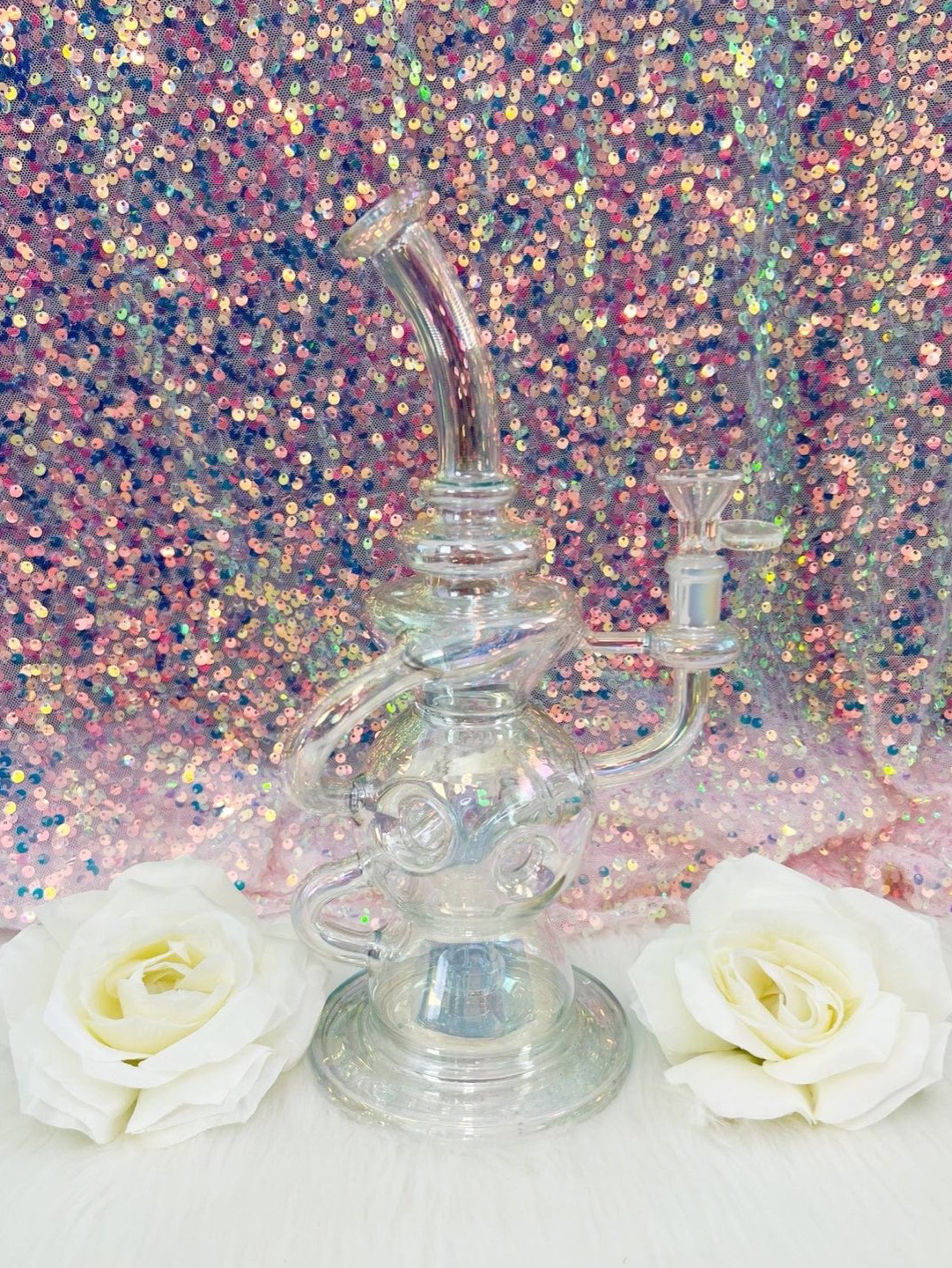Preview pic of Iridescent Orb Recycler 12 Inch Rig