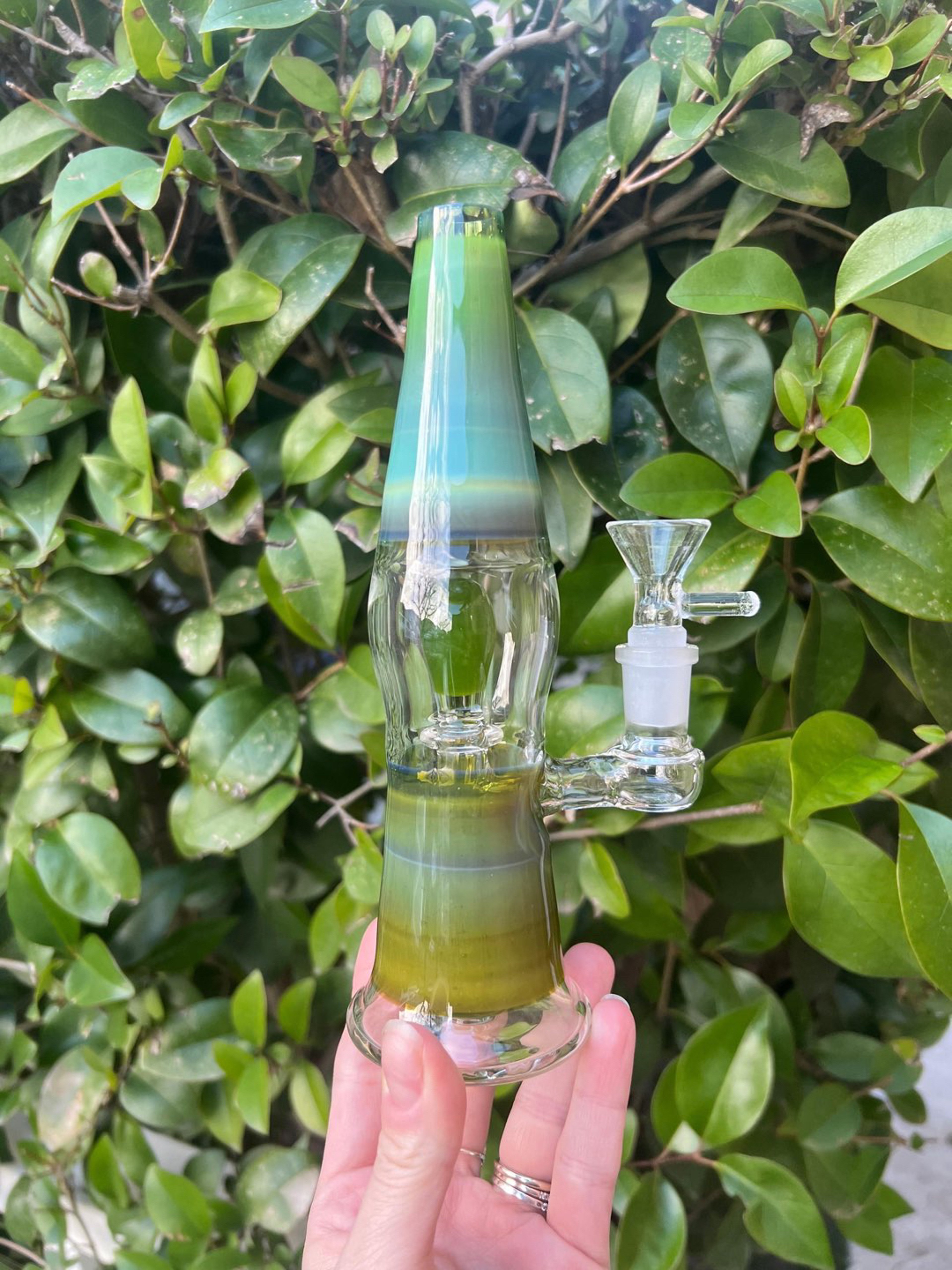 Preview pic of Guru Glass Egyptian Green Lamp Rig