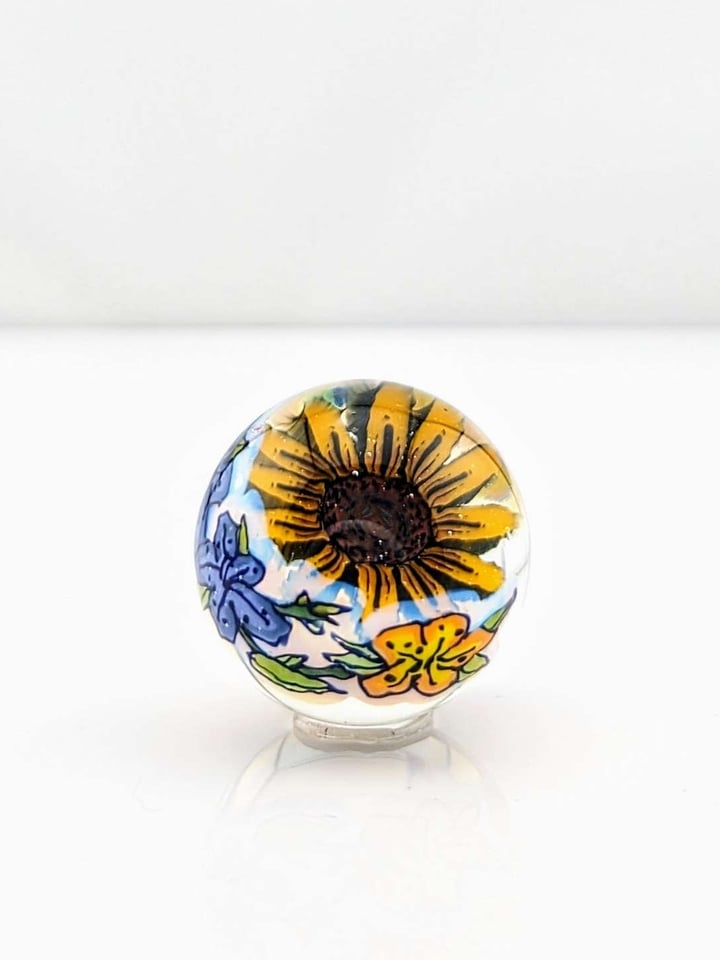 BMFT Sunflower Marble - 34 mm