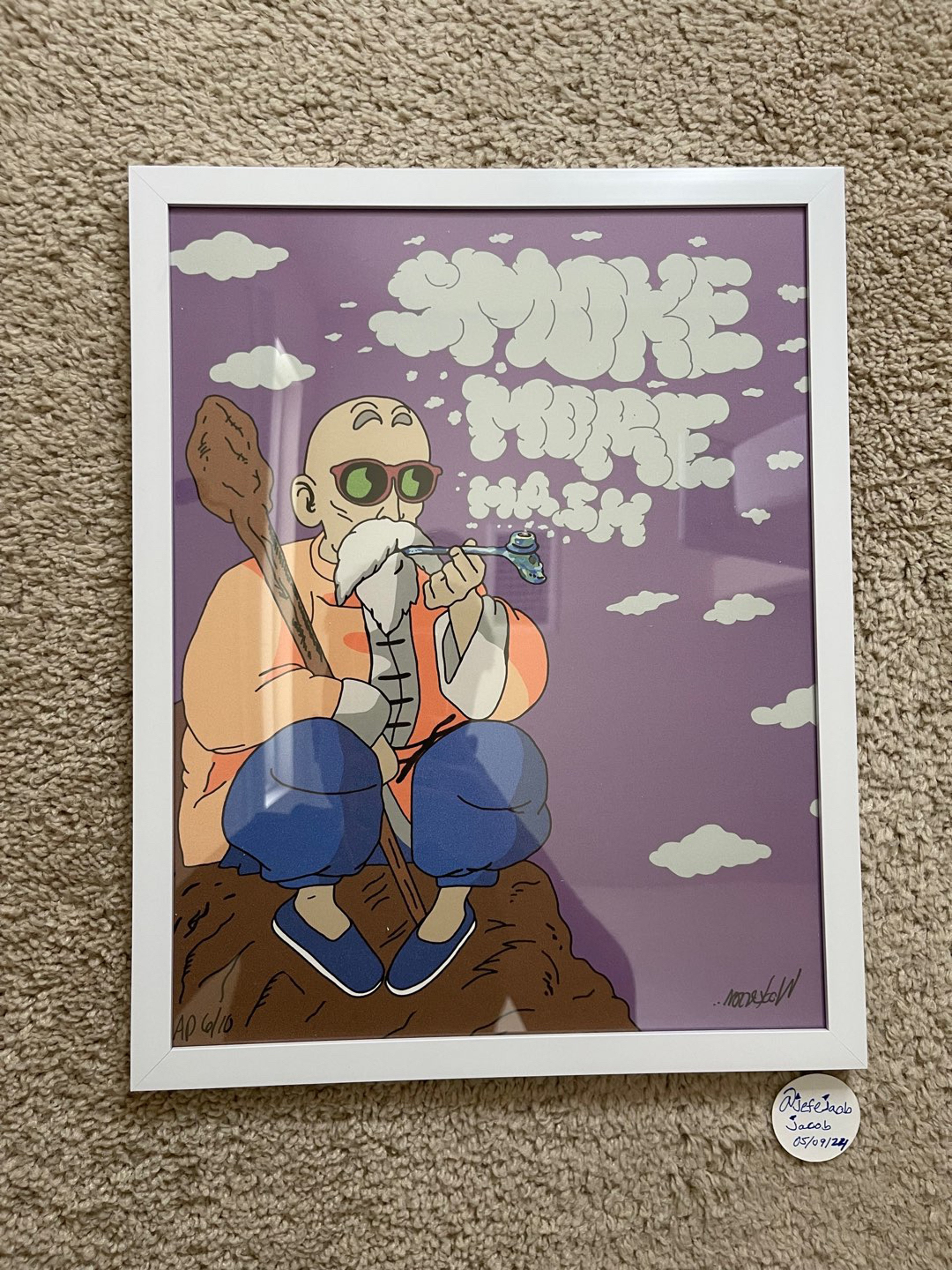 Preview pic of Lot Comedy Wookerson “Smoke More Hash” Print