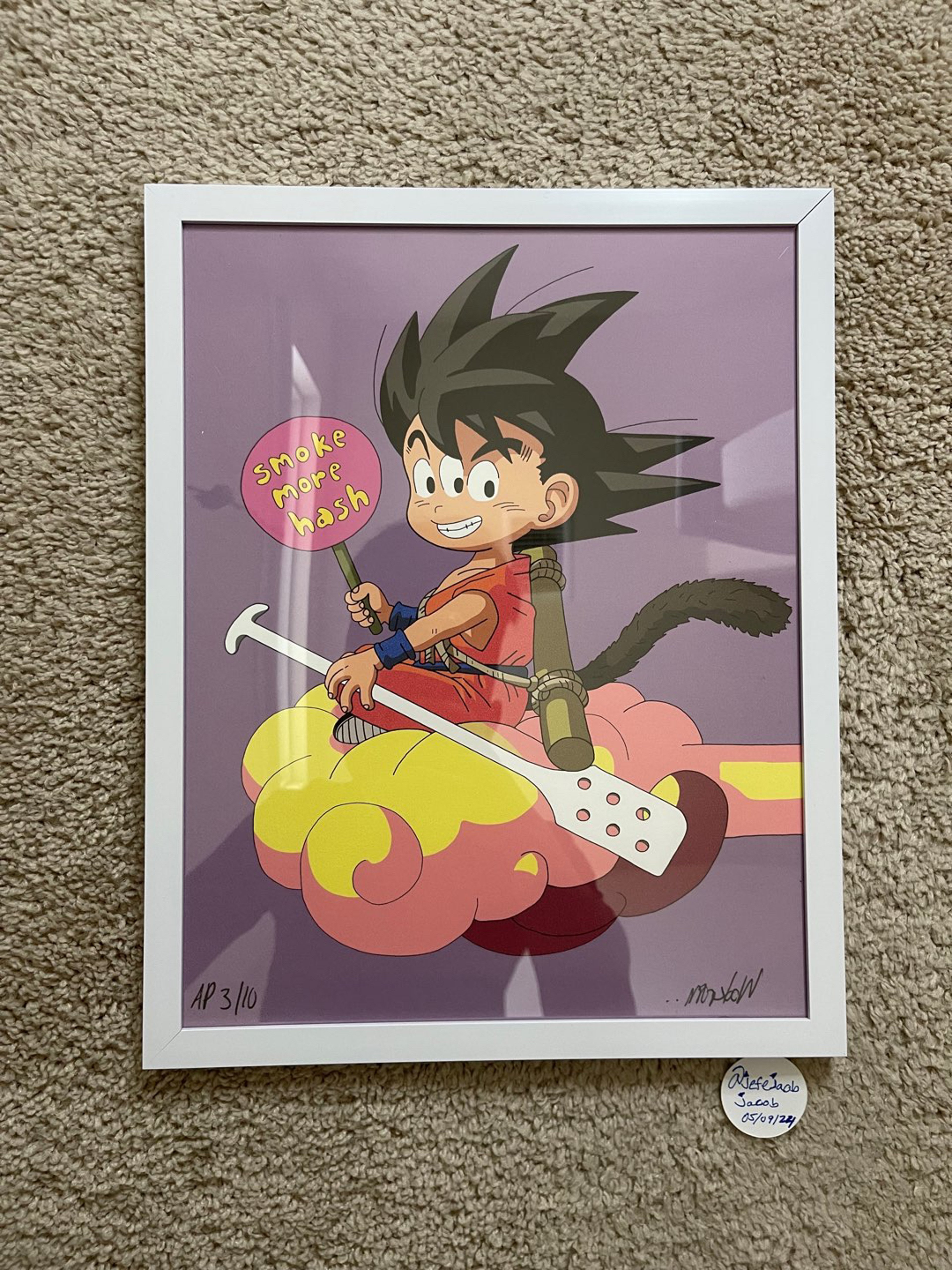 Preview pic of Lot Wookerson “Nighttime Nimbus” Print AP