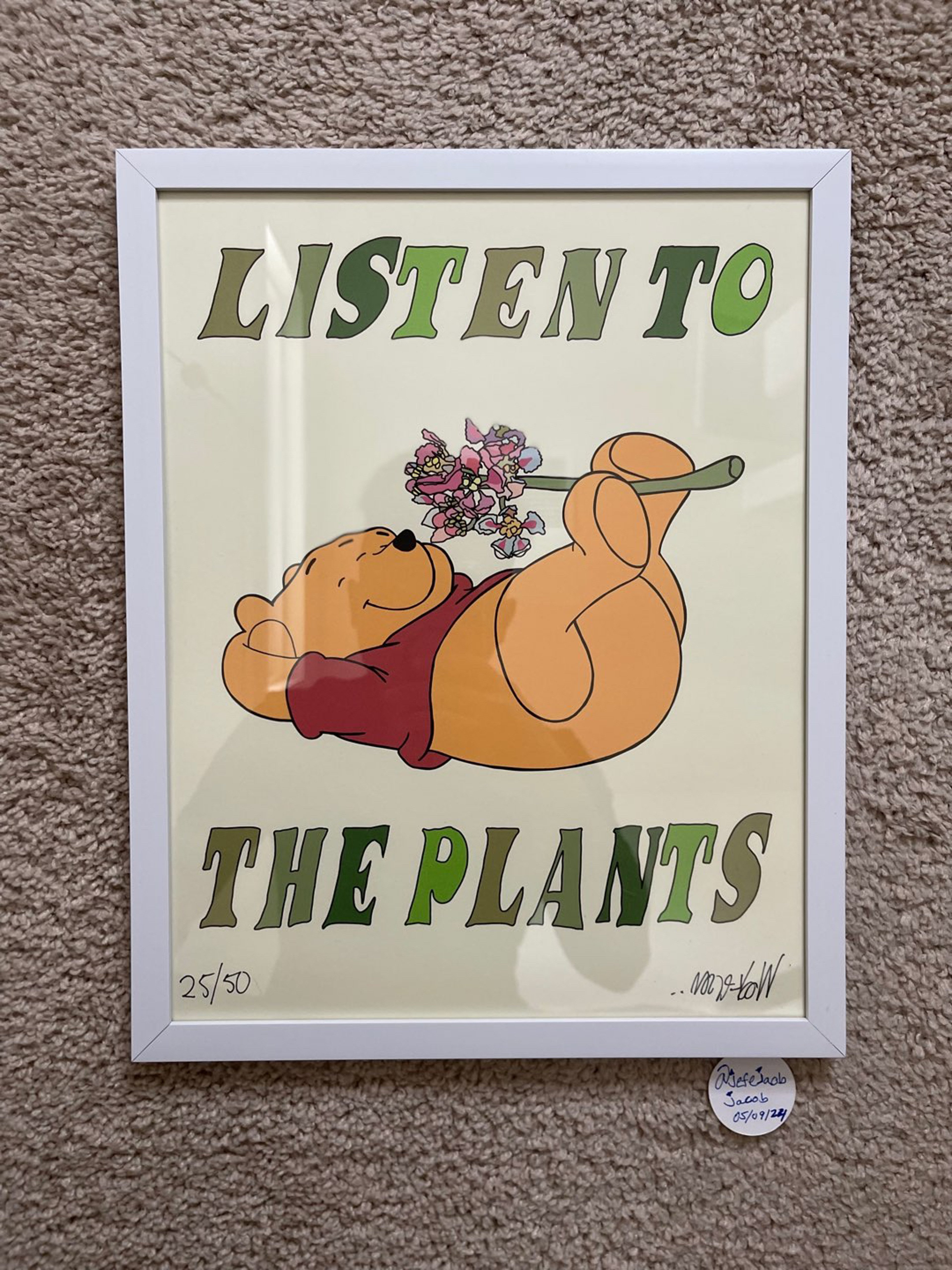 Preview pic of Lot Wookerson “Weenie the Pooh” Print