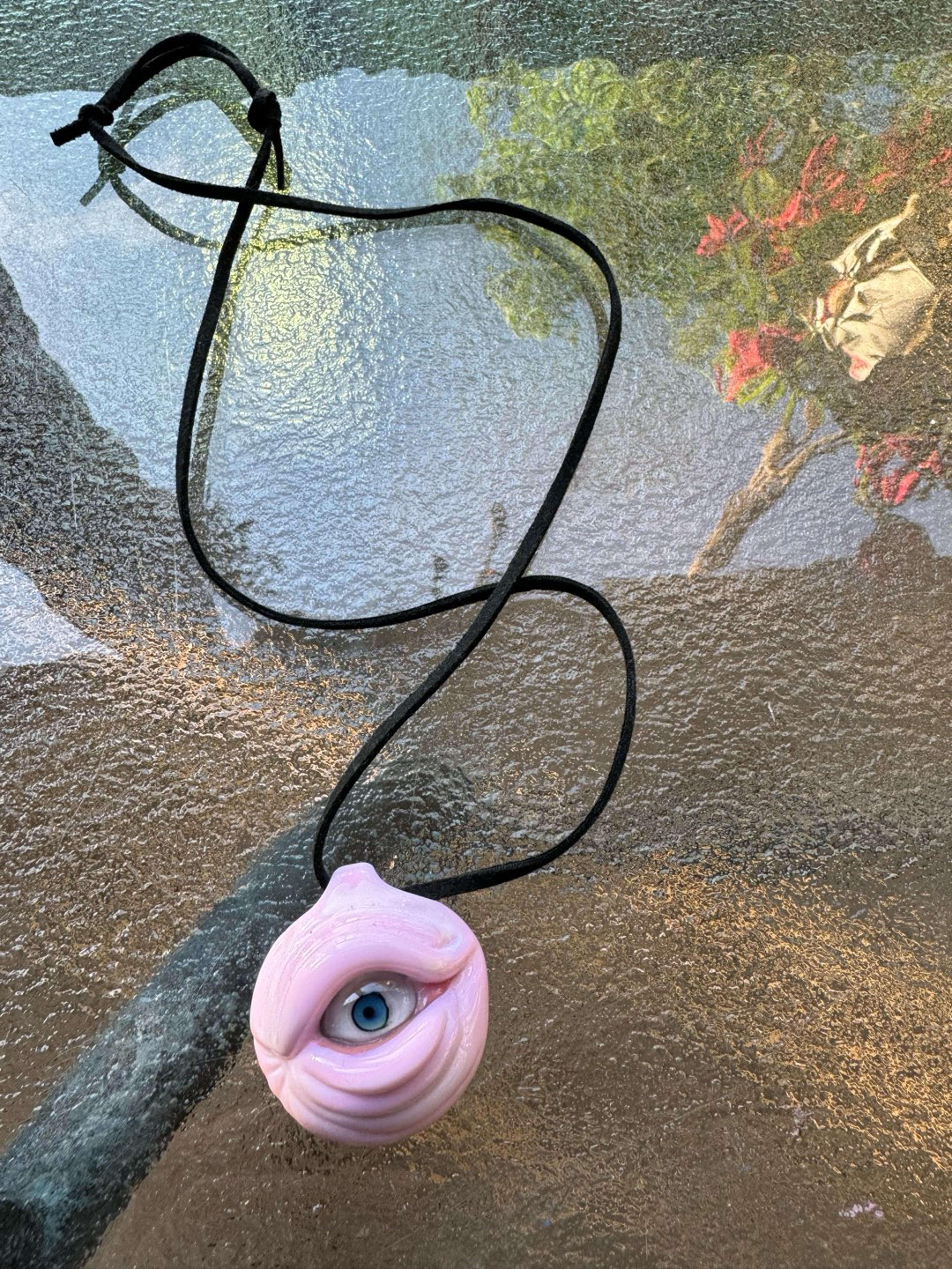 KalebFolckGlass Monster Eye Pendant image 0