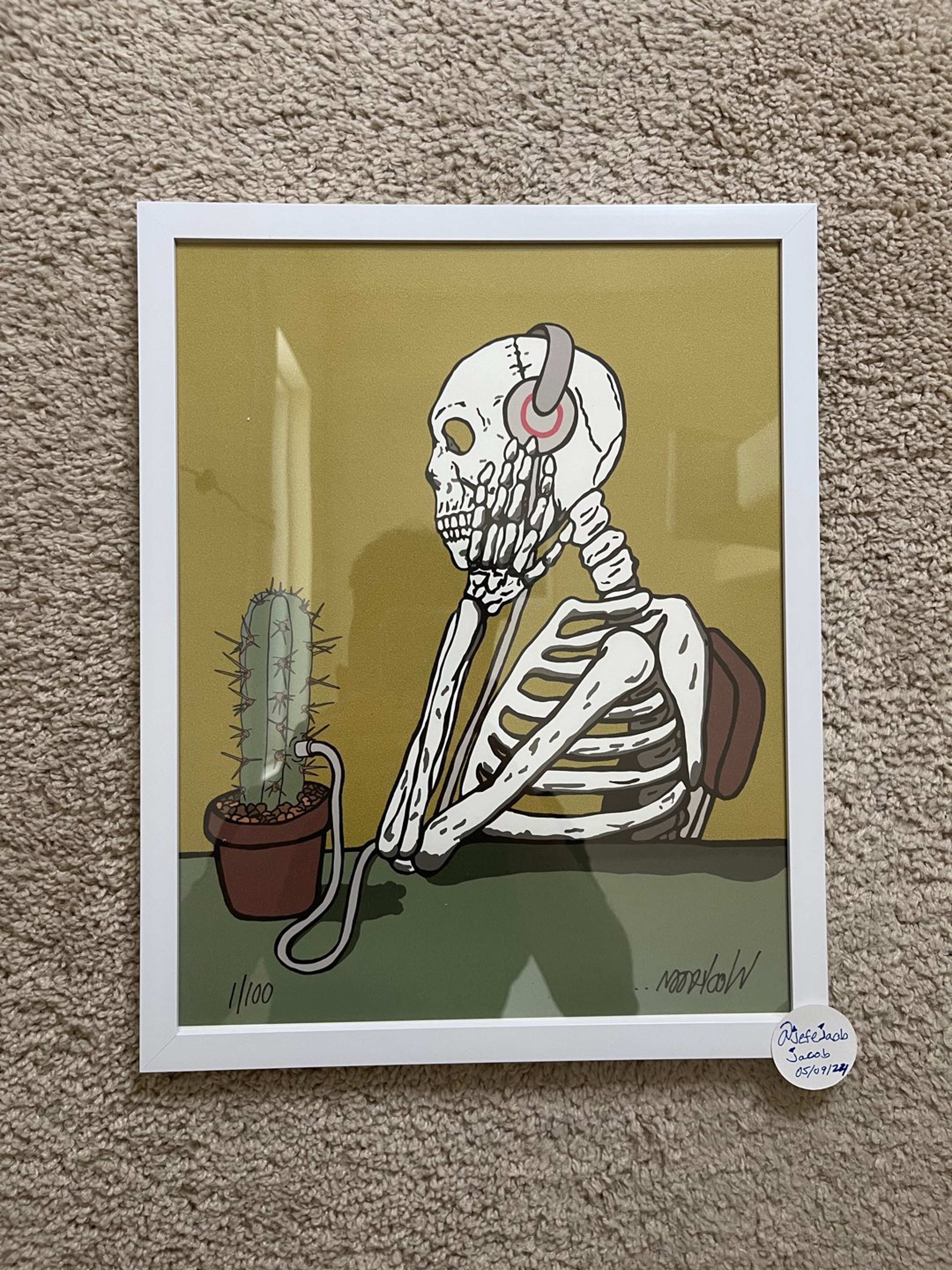 Preview pic of Lot Wookerson “Keep Listening” Print