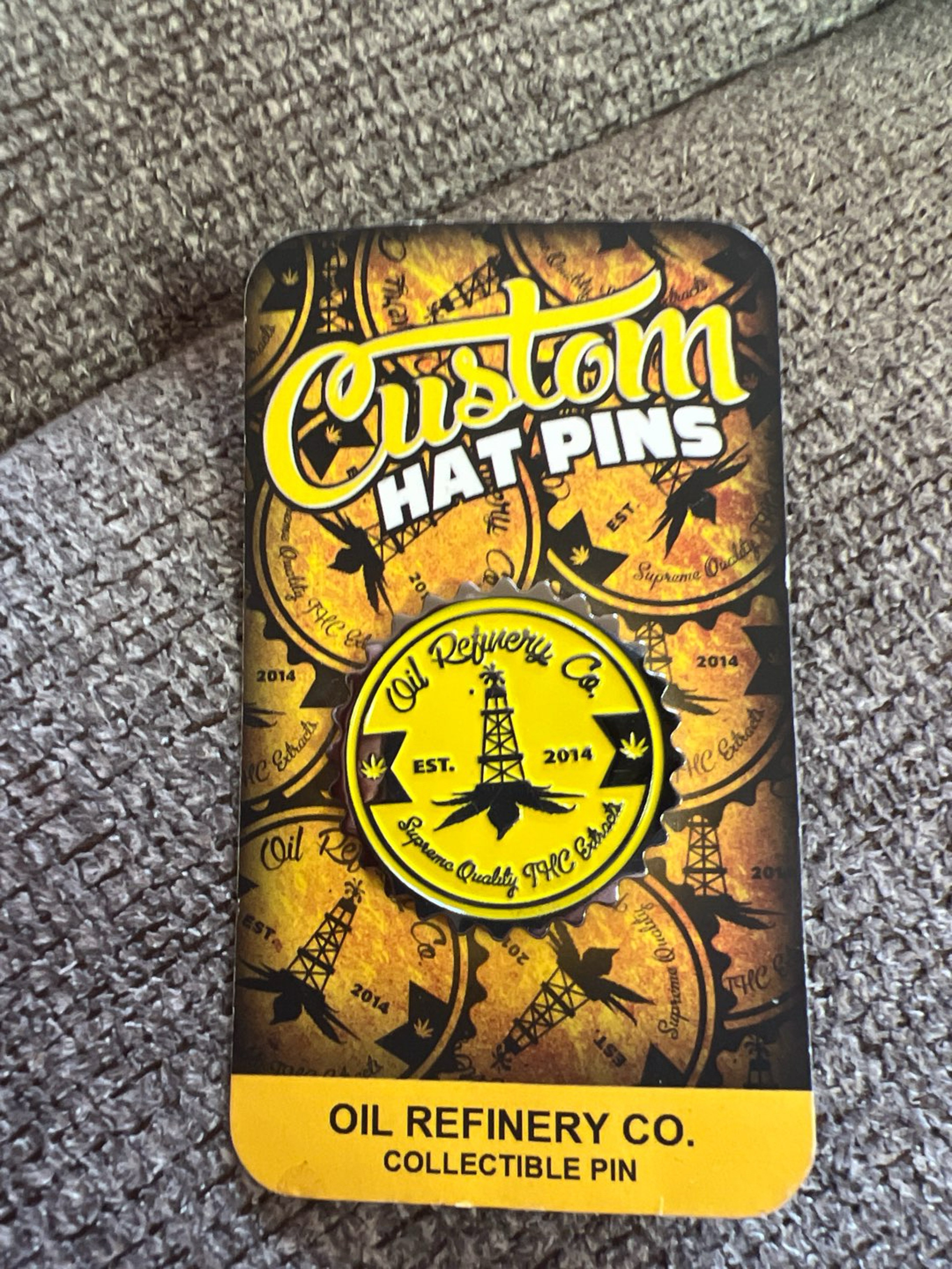 Preview pic of Oil Refinery Co. Pin