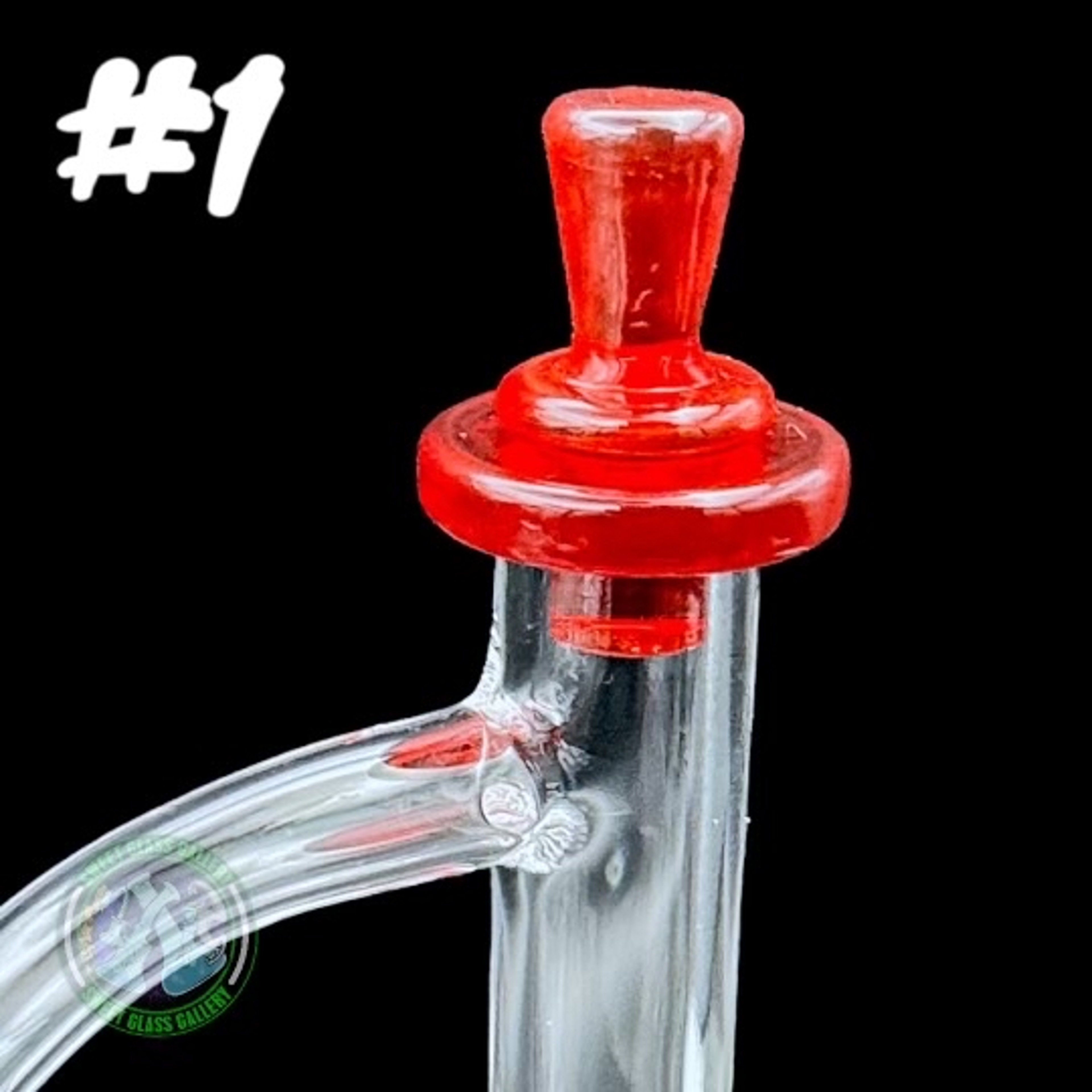 Preview pic of Camp Fire Quartz - Control Tower Cap #1 (Red Elvis)