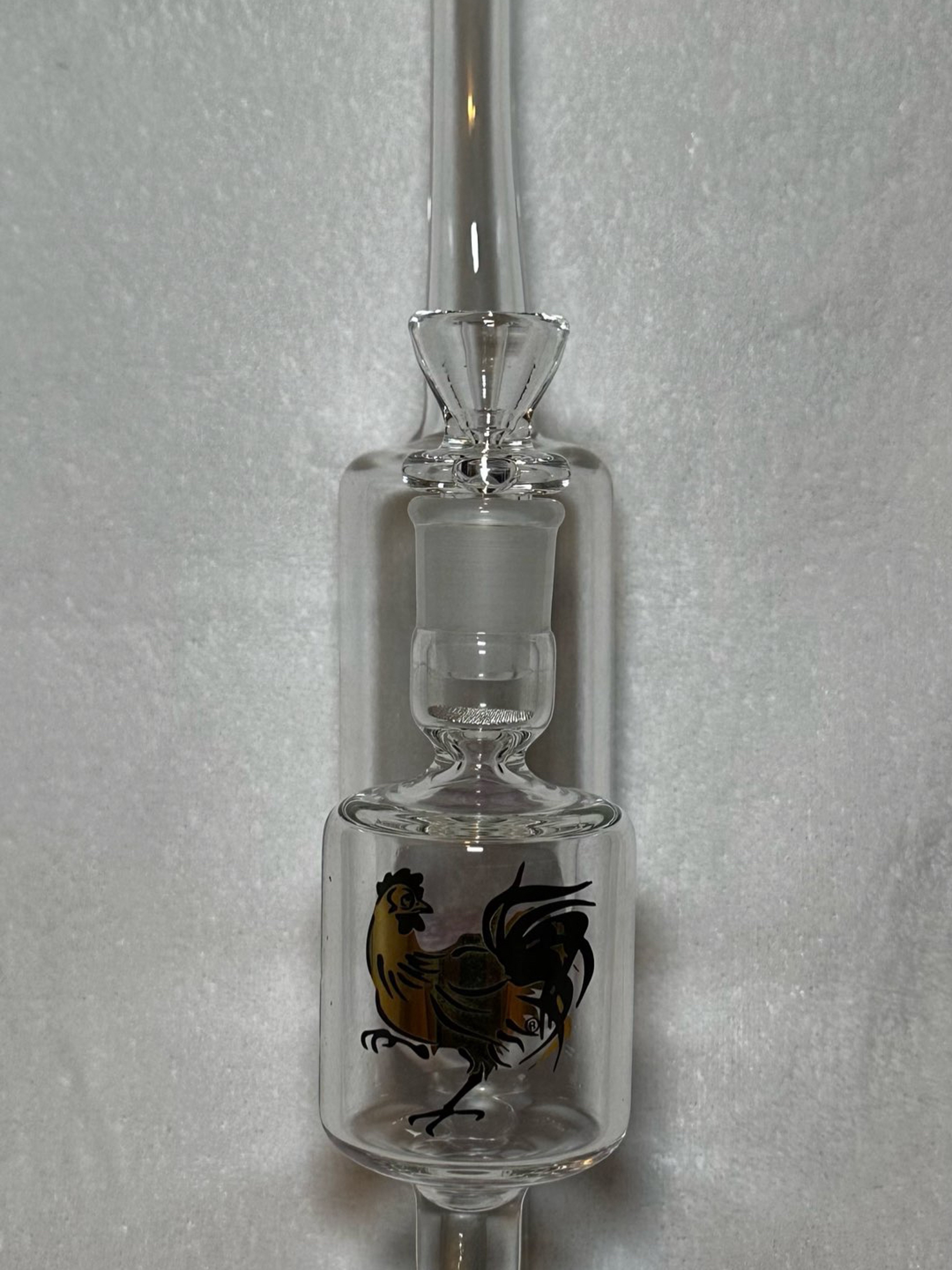 Preview pic of Double Bubble Hand Pipe - Rooster Apparatus