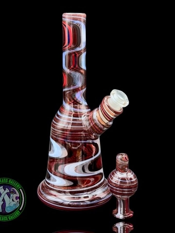 Chuey Glass - Lineworked Tube Rig + Cap #2