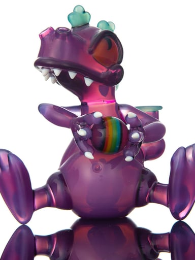 Preview pic of Purple Sitting Reptar Rig w/ Encalmo Egg