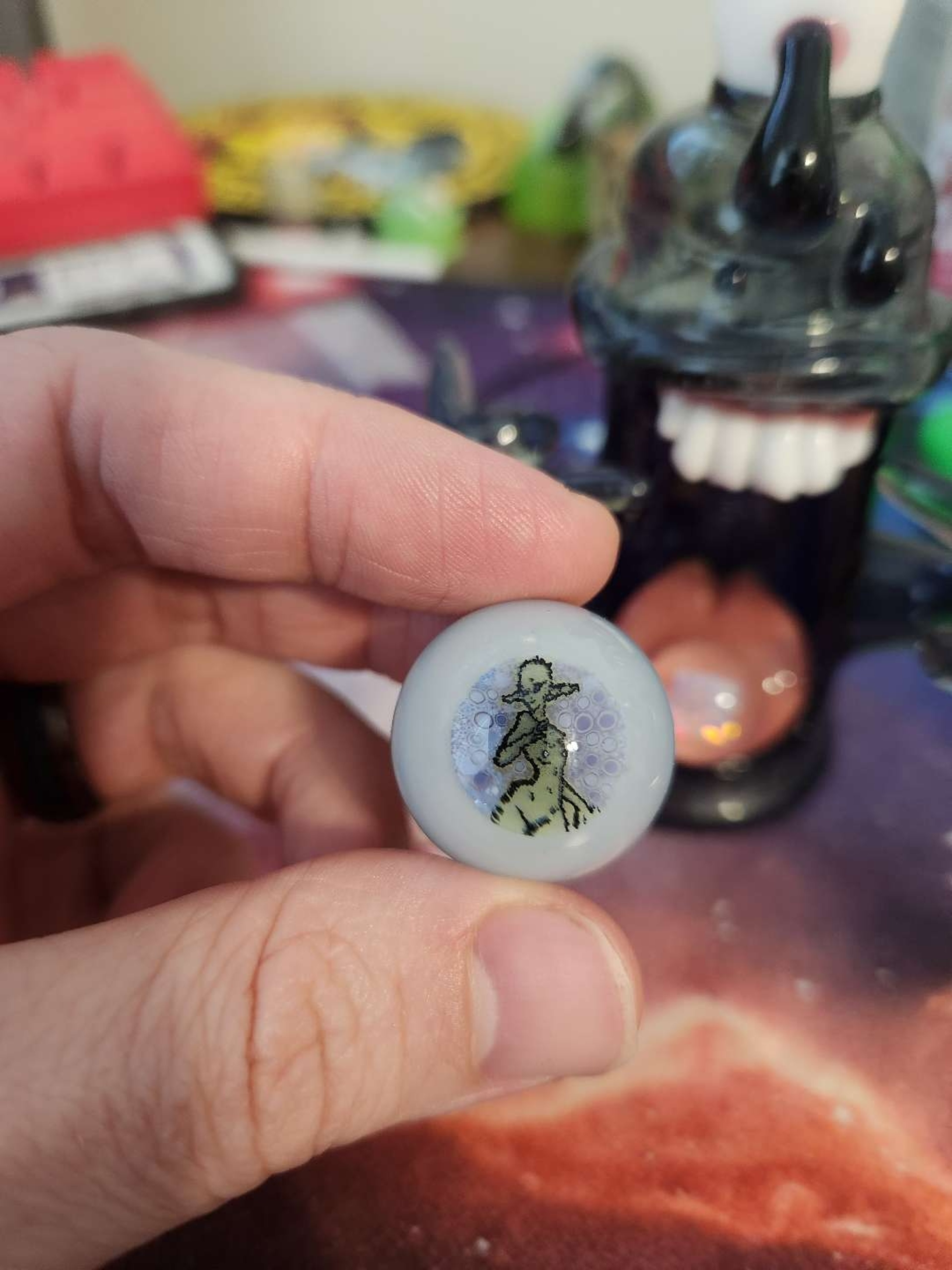 Nsfw Alien Chick Uv marble image 0