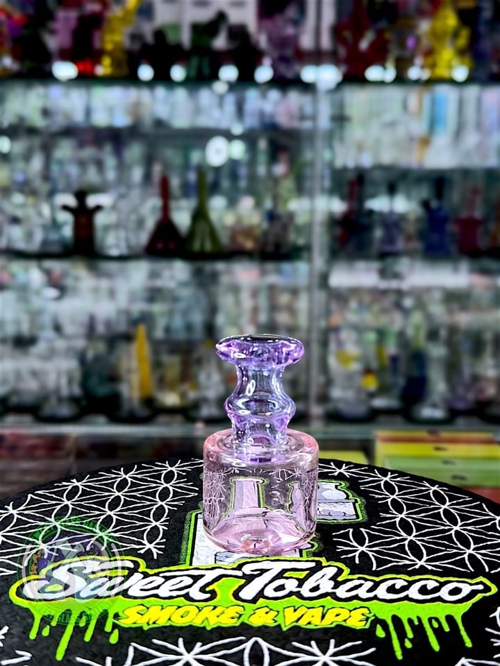 Evol Glass - Carta Dry Attachment - Transparent Purple/Transparent Pink