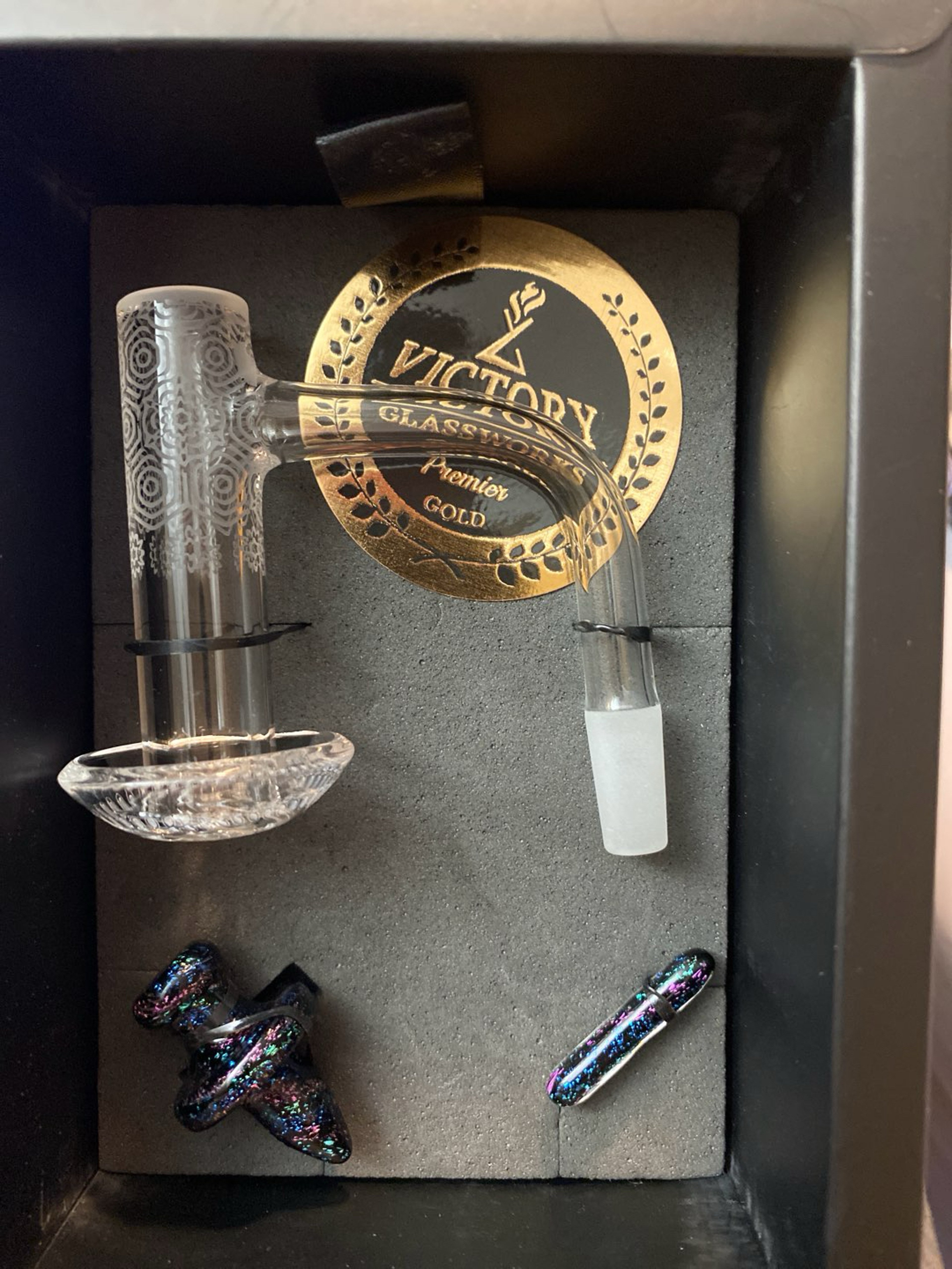 Preview pic of Victory Glassworks Gold Mini Blender