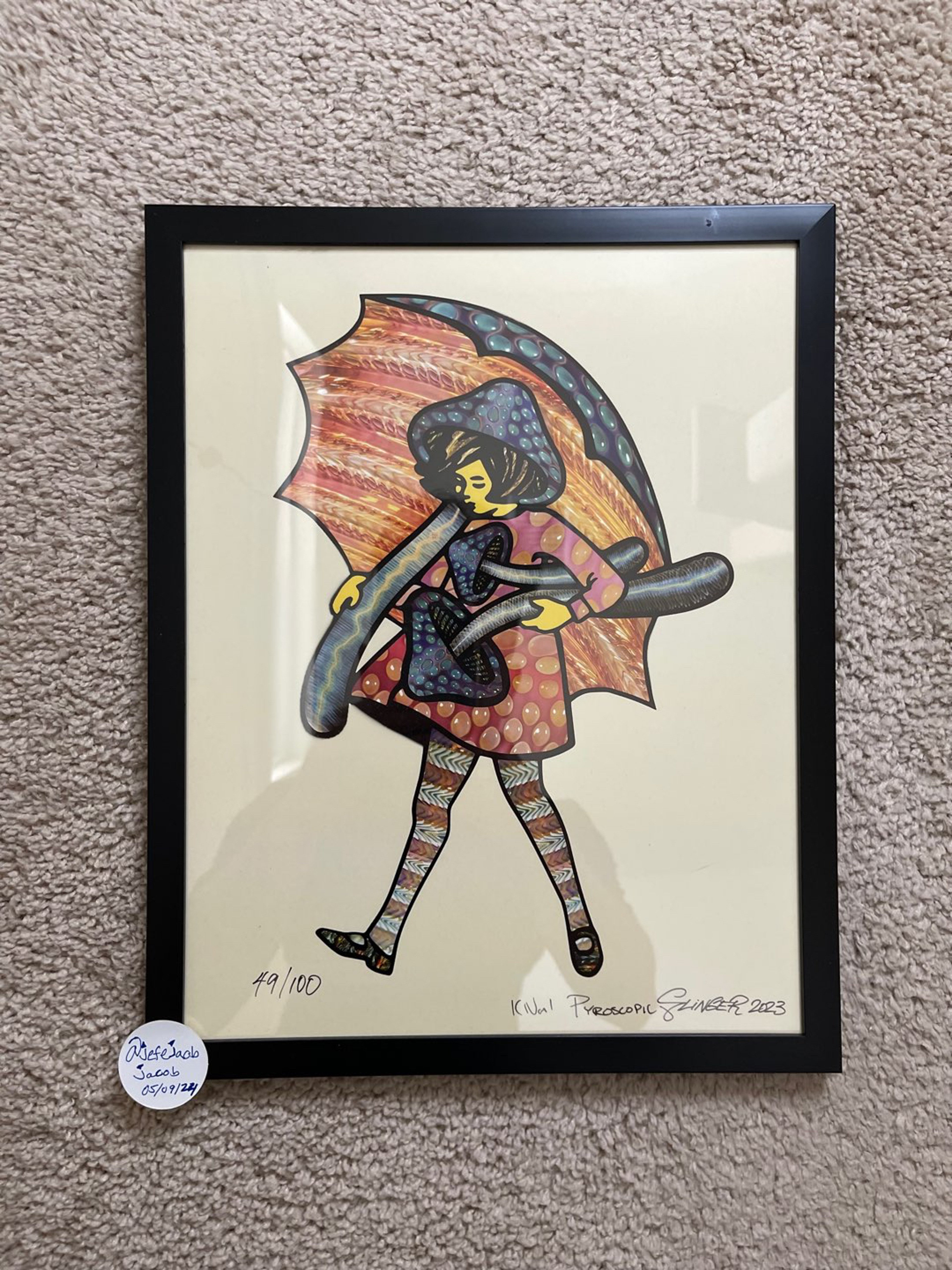 Preview pic of Slinger Mushroom Girl Print