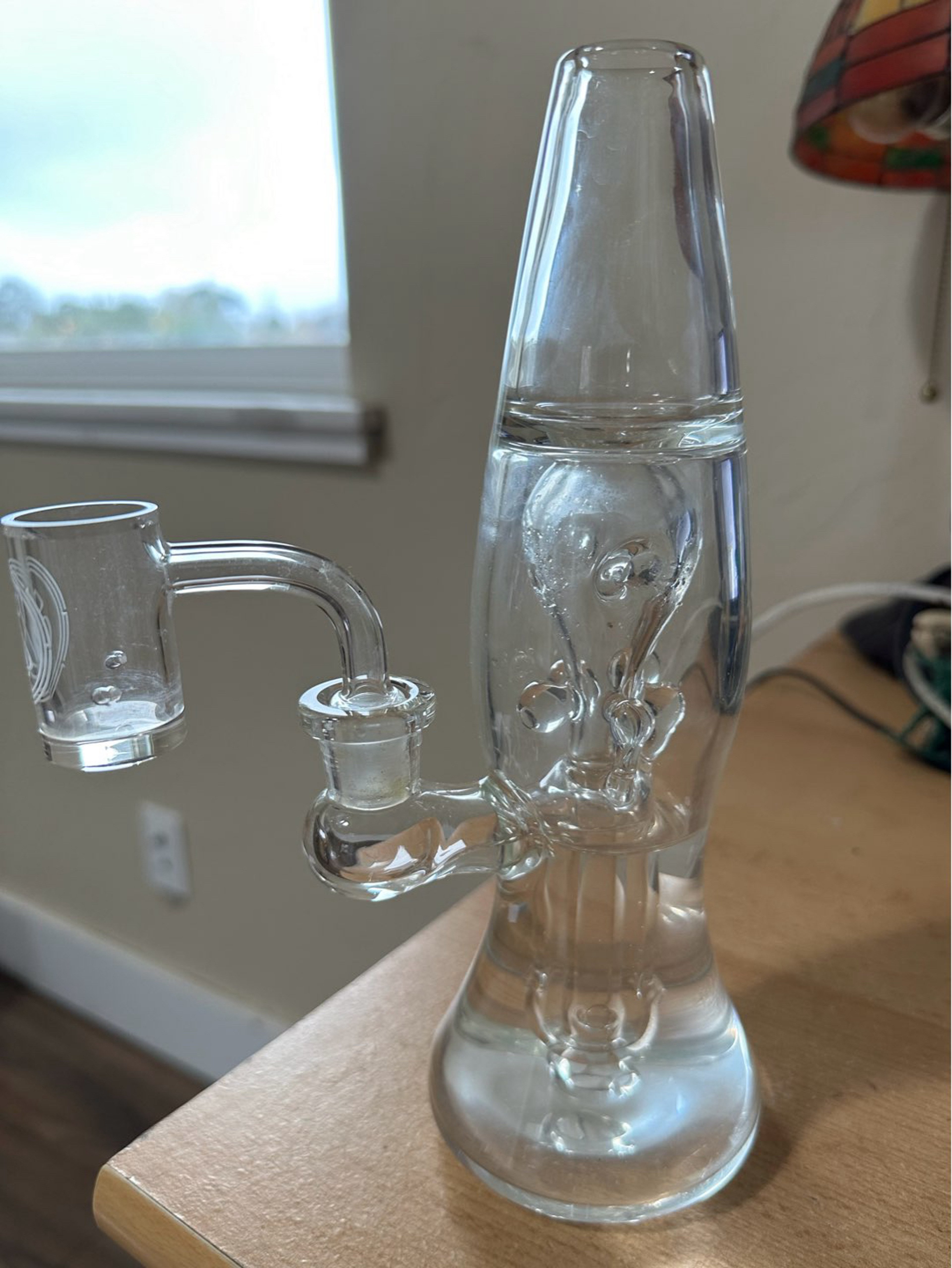 Preview pic of Clear Bluegrass lamp