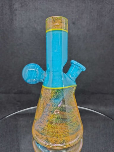 Preview pic of Gonzoe Glass Fume Fixie - Turquoise