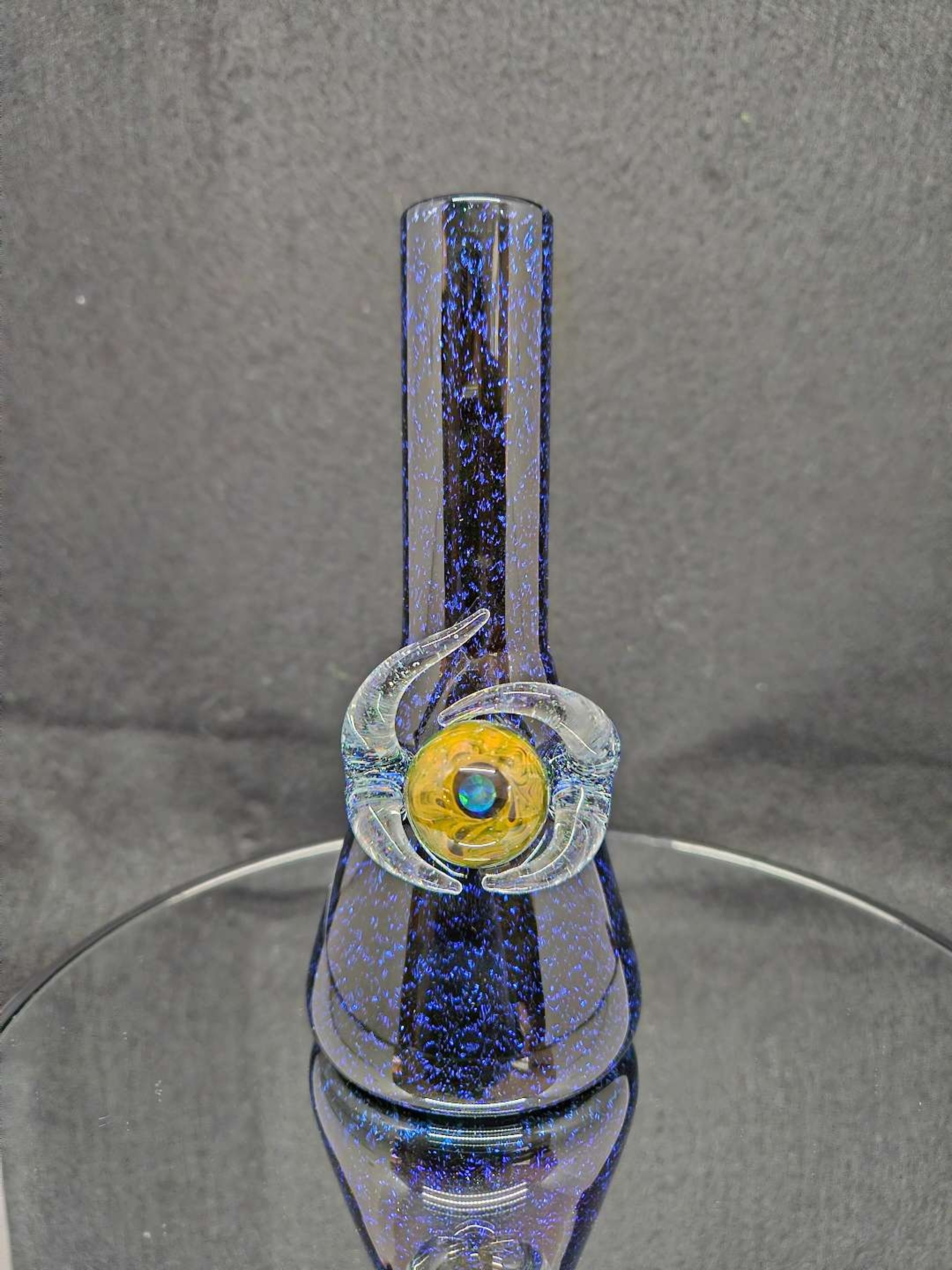 Preview pic of Gonzoe Glass Fixie - Blue Crushed Opal